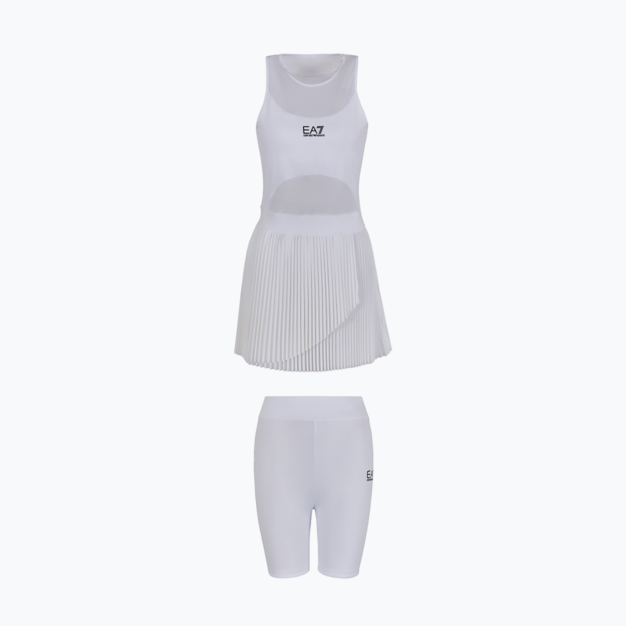 Sukienka tenisowa EA7 Emporio Armani Tennis Pro Lab white | WYSYŁKA W 24H | 30 DNI NA ZWROT