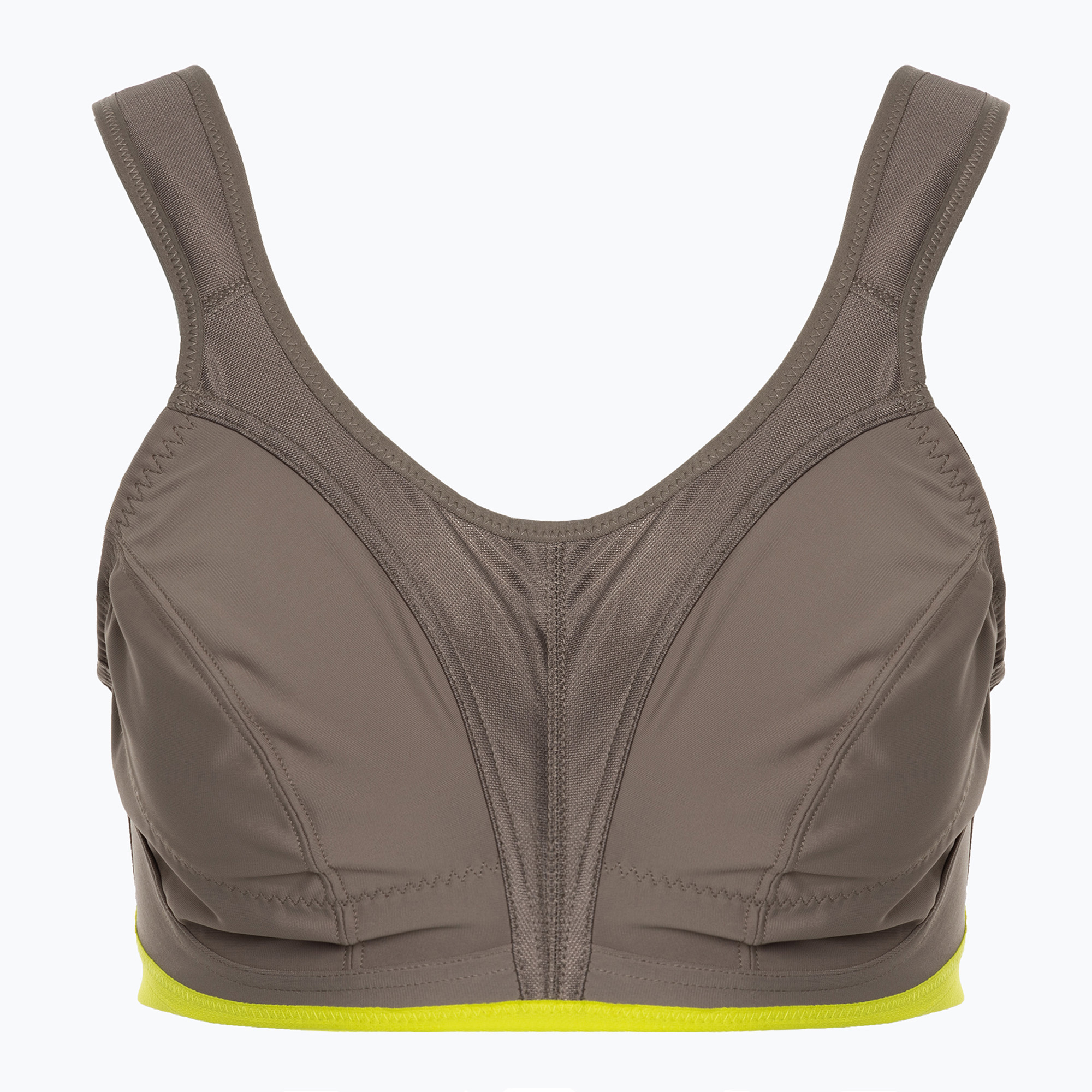 Biustonosz treningowy Shock Absorber Active D+ Classic grey/lemon | WYSYŁKA W 24H | 30 DNI NA ZWROT