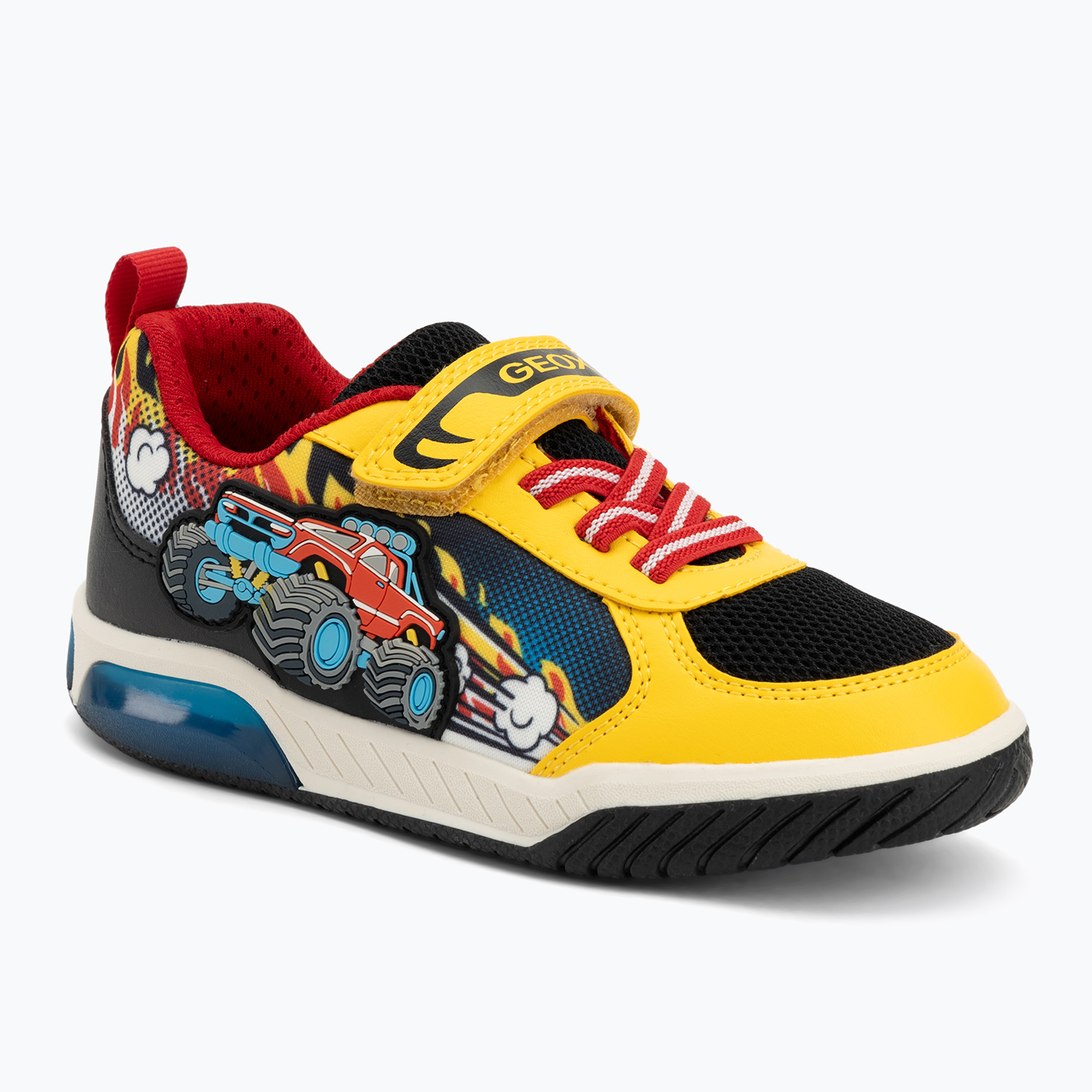 Buty dziecięce Geox Inek yellow/red 