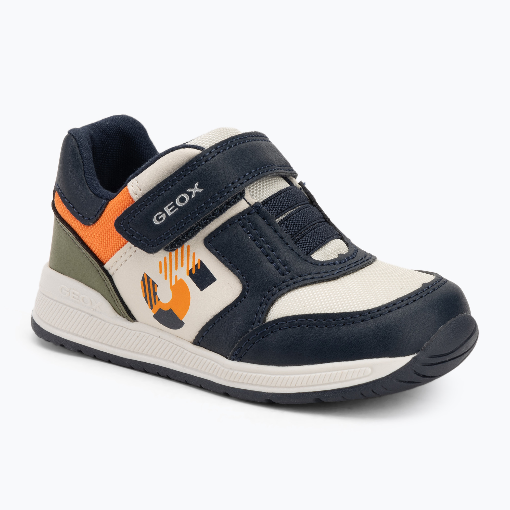 Buty dziecięce Geox Rishon navy/light orange 