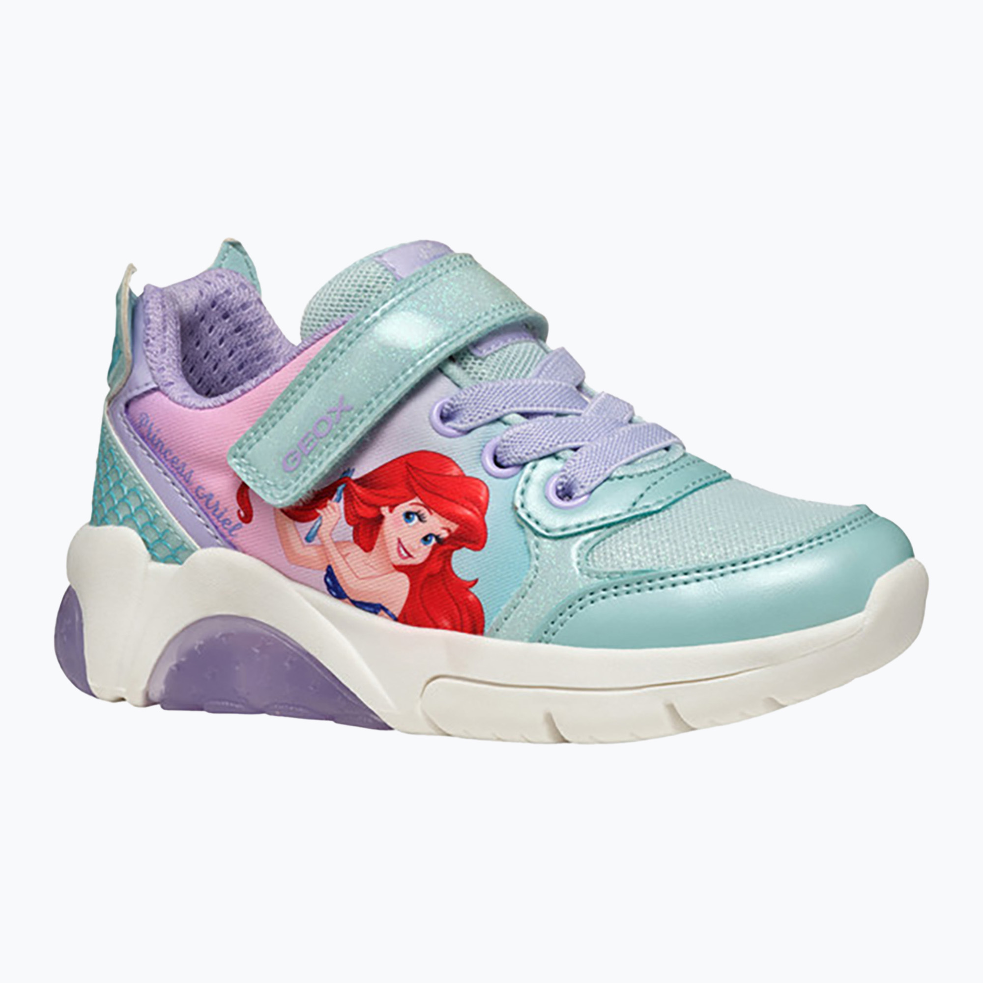 Buty dziecięce Geox Fadinlight sea green/lilac 