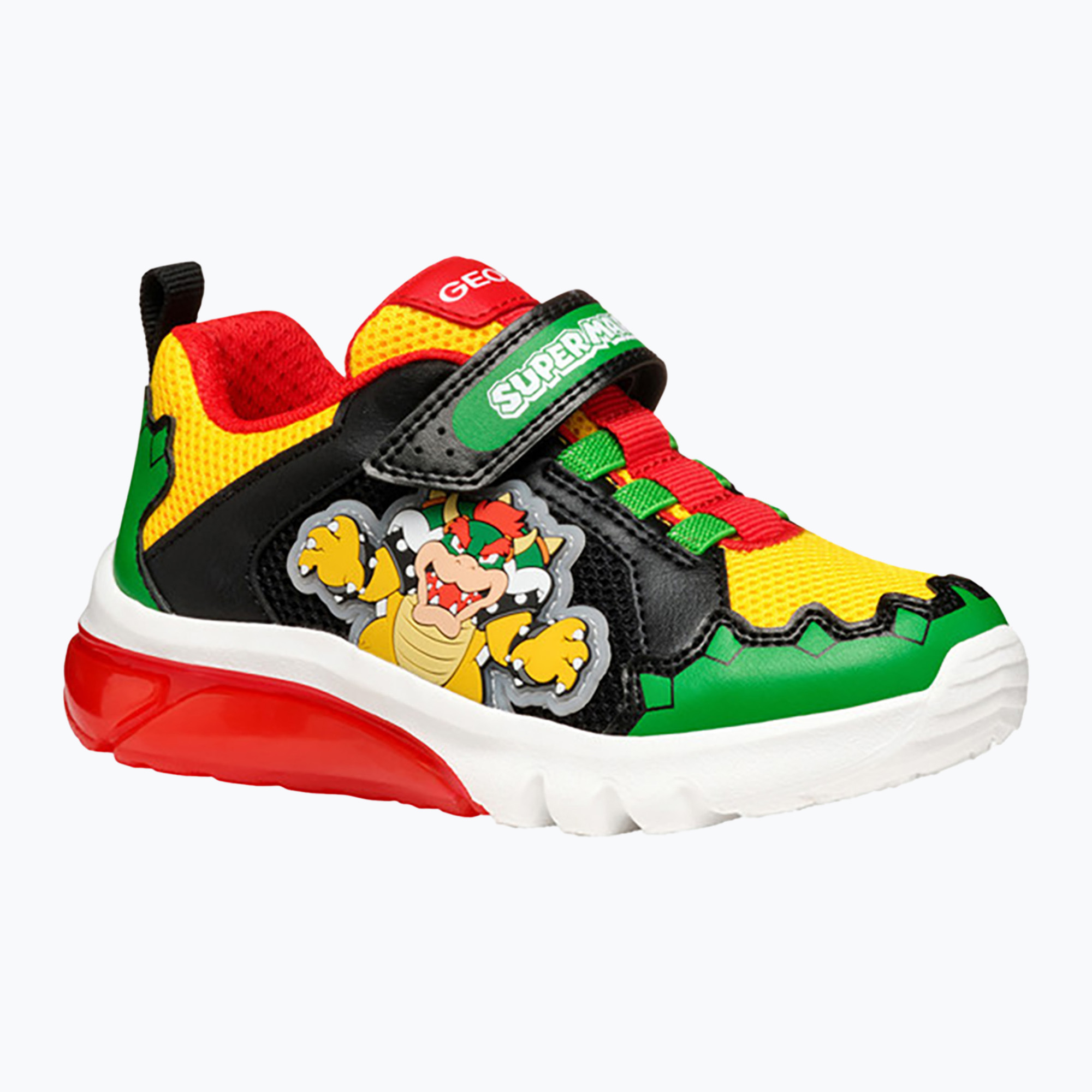 Buty dziecięce Geox Ciberdron green/dark red 