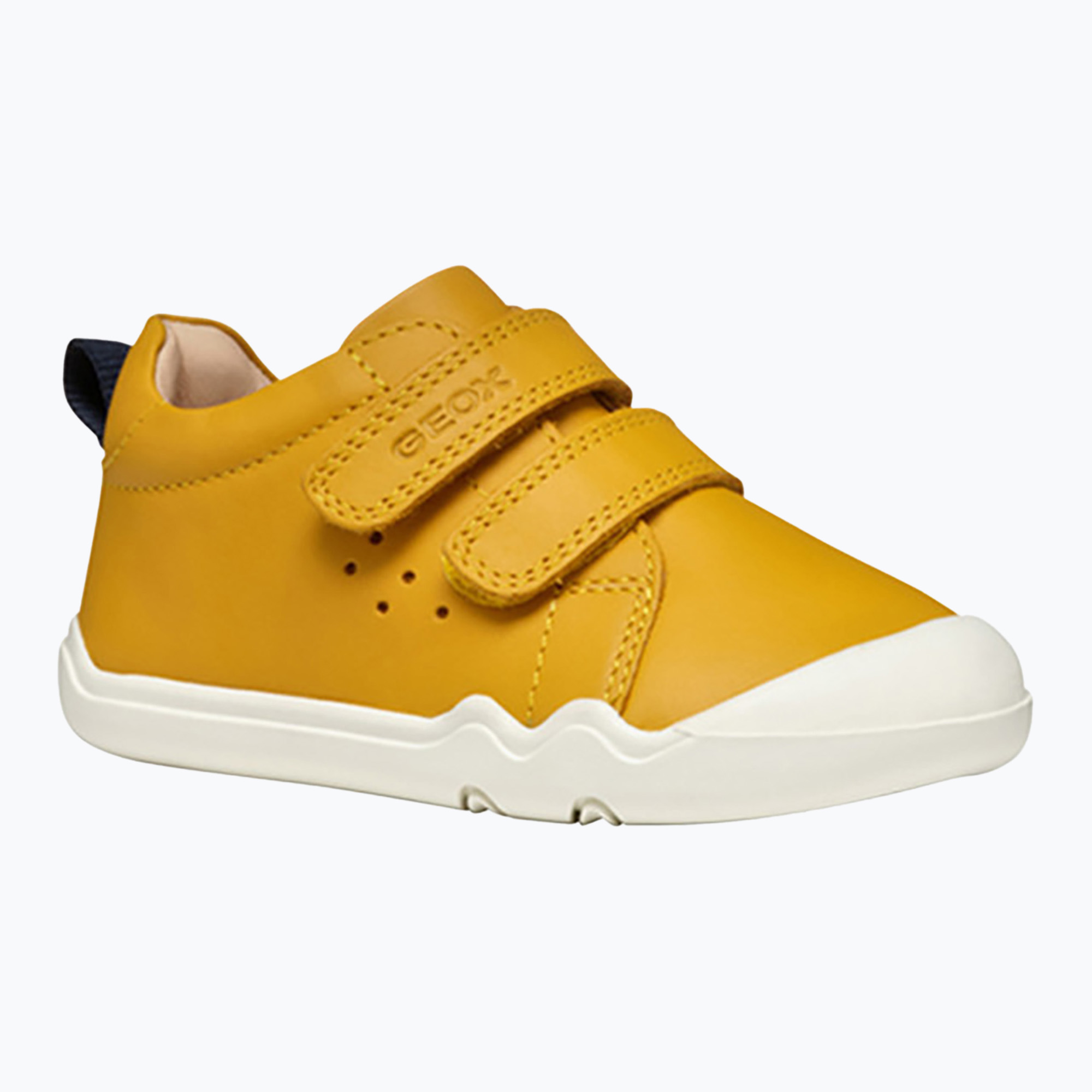 Buty barefoot dziecięce Geox Steppieup ochre yellow/navy 