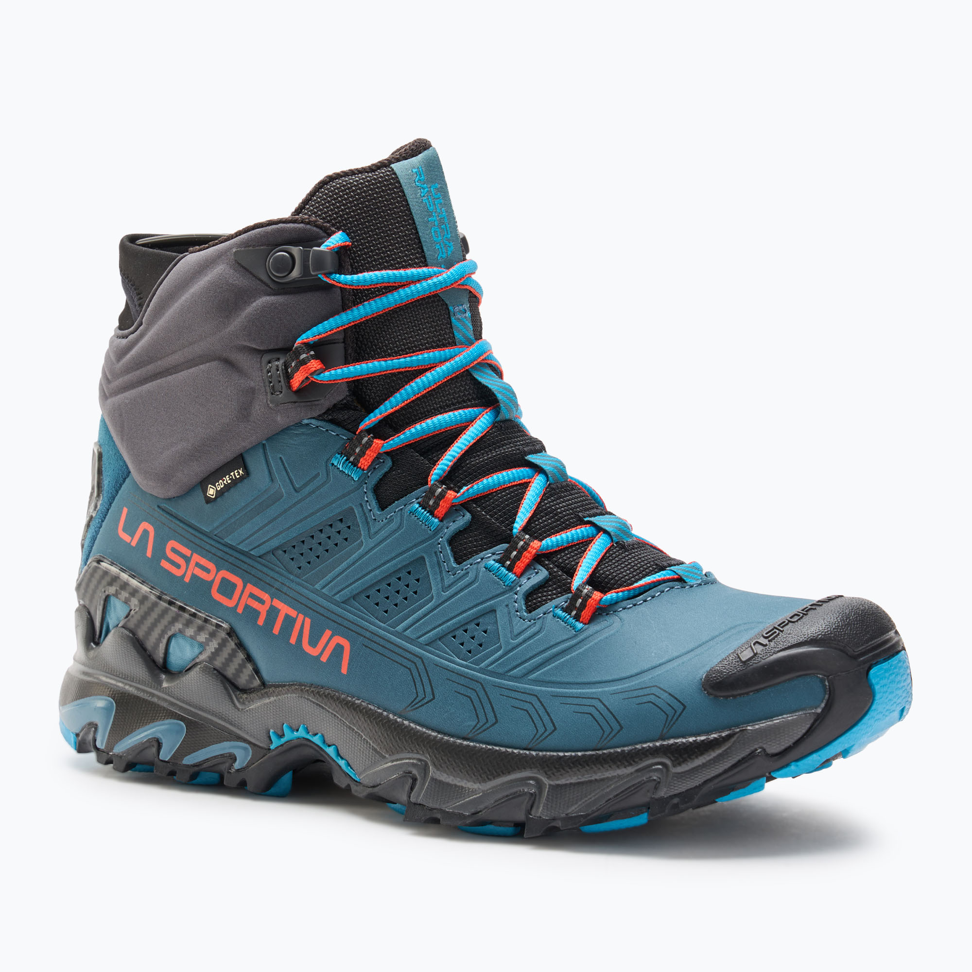 Buty trekkingowe męskie La Sportiva Ultra Raptor II Mid Leather GTX hurricane/ carbon | WYSYŁKA W 24H | 30 DNI NA ZWROT