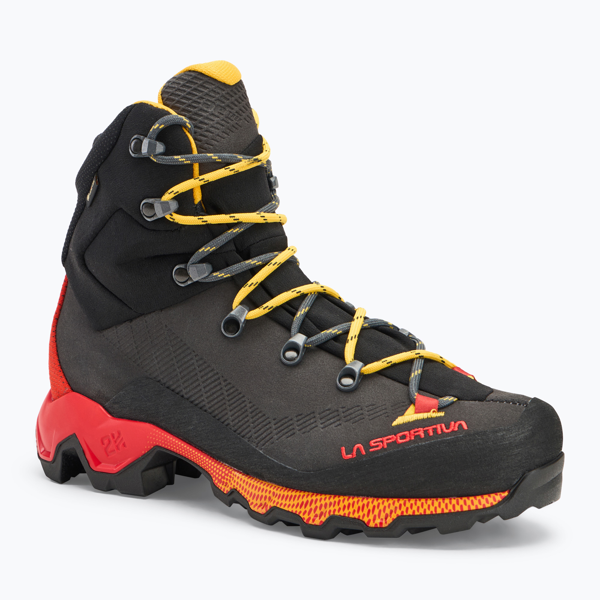 Buty wysokogórskie męskie La Sportiva Aequilibrium Trek GTX carbon/ yellow | WYSYŁKA W 24H | 30 DNI NA ZWROT