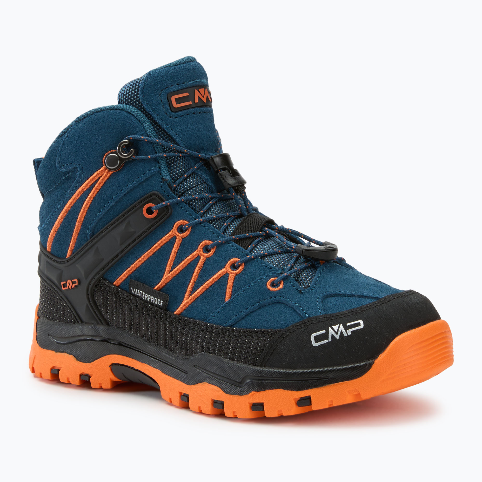 Buty trekkingowe dziecięce CMP Rigel Mid bluesteel / flame | WYSYŁKA W 24H | 30 DNI NA ZWROT