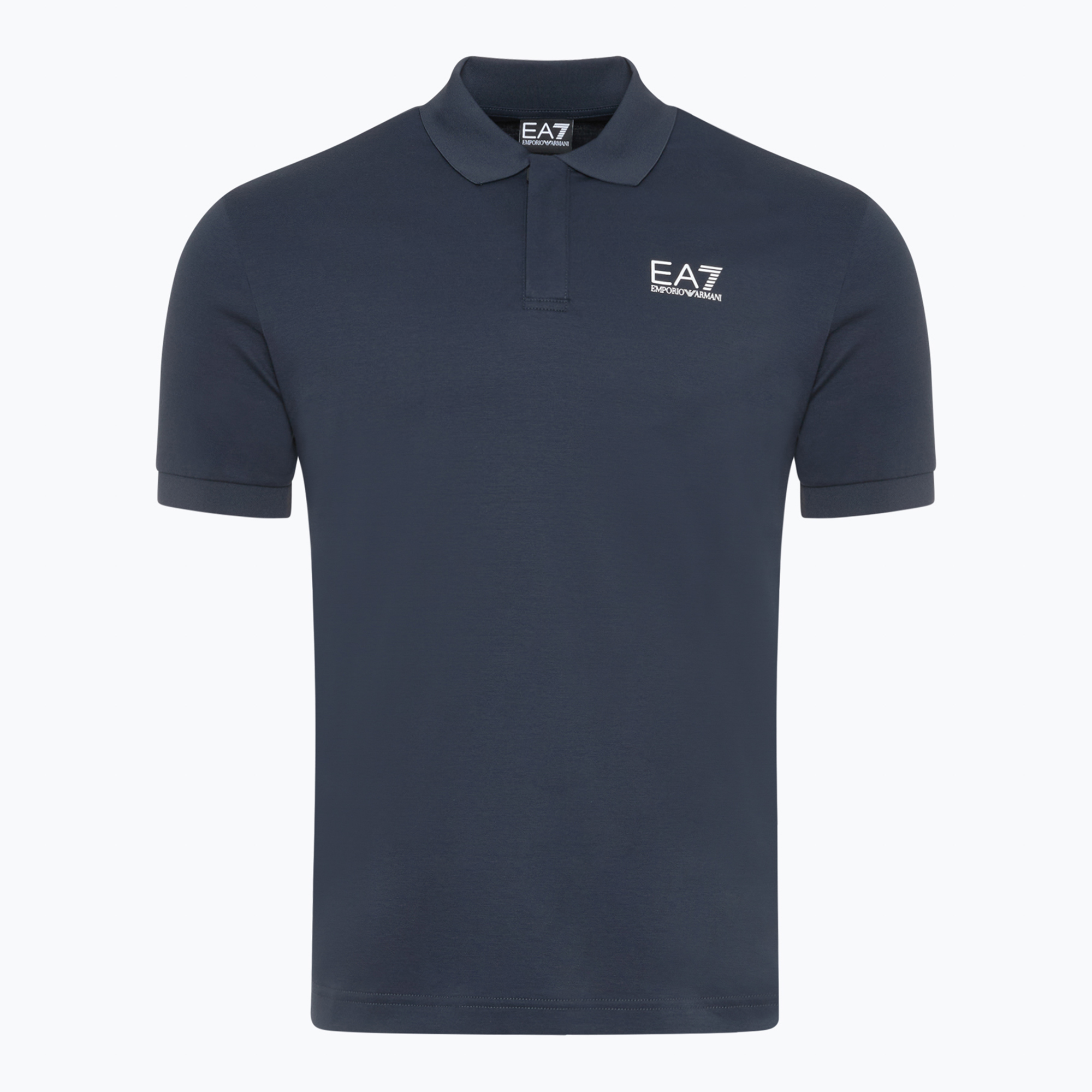 Koszulka męska EA7 Emporio Armani Train 7 Lines Polo armani blue | WYSYŁKA W 24H | 30 DNI NA ZWROT