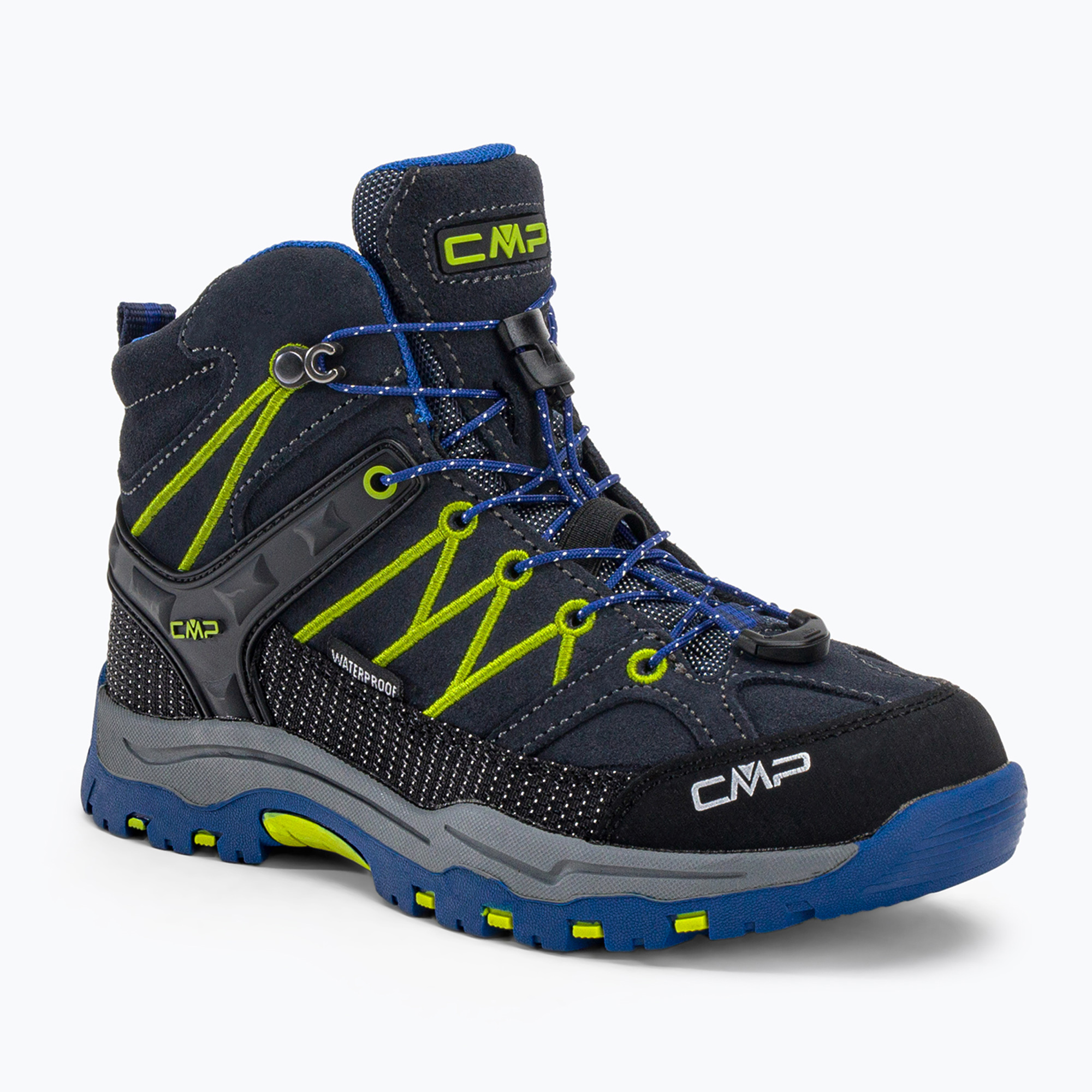 Buty trekkingowe dziecięce CMP Rigel Mid Wp blue/electric | WYSYŁKA W 24H | 30 DNI NA ZWROT