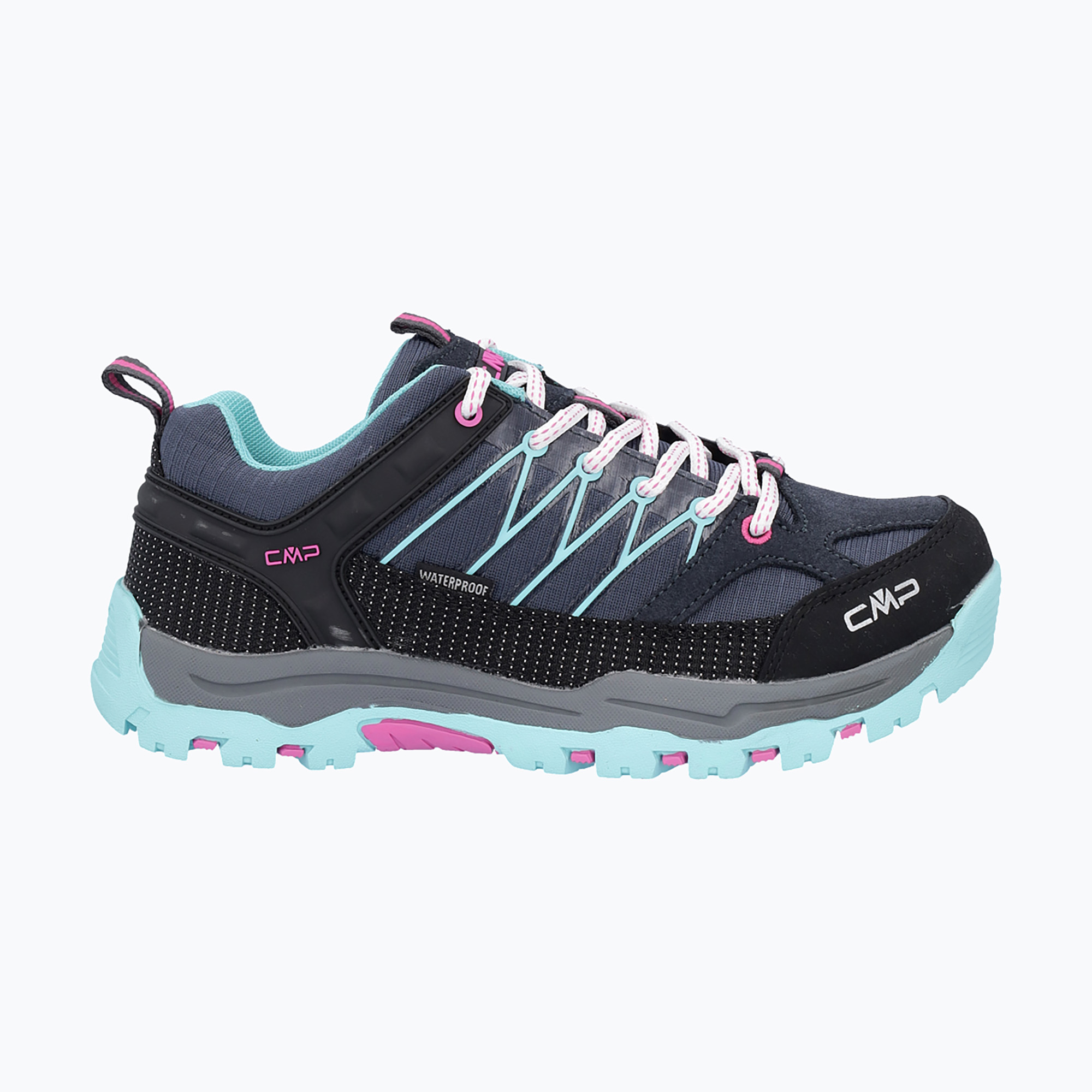 Buty trekkingowe dziecięce CMP Rigel Low Wp b.blue/acqua | WYSYŁKA W 24H | 30 DNI NA ZWROT