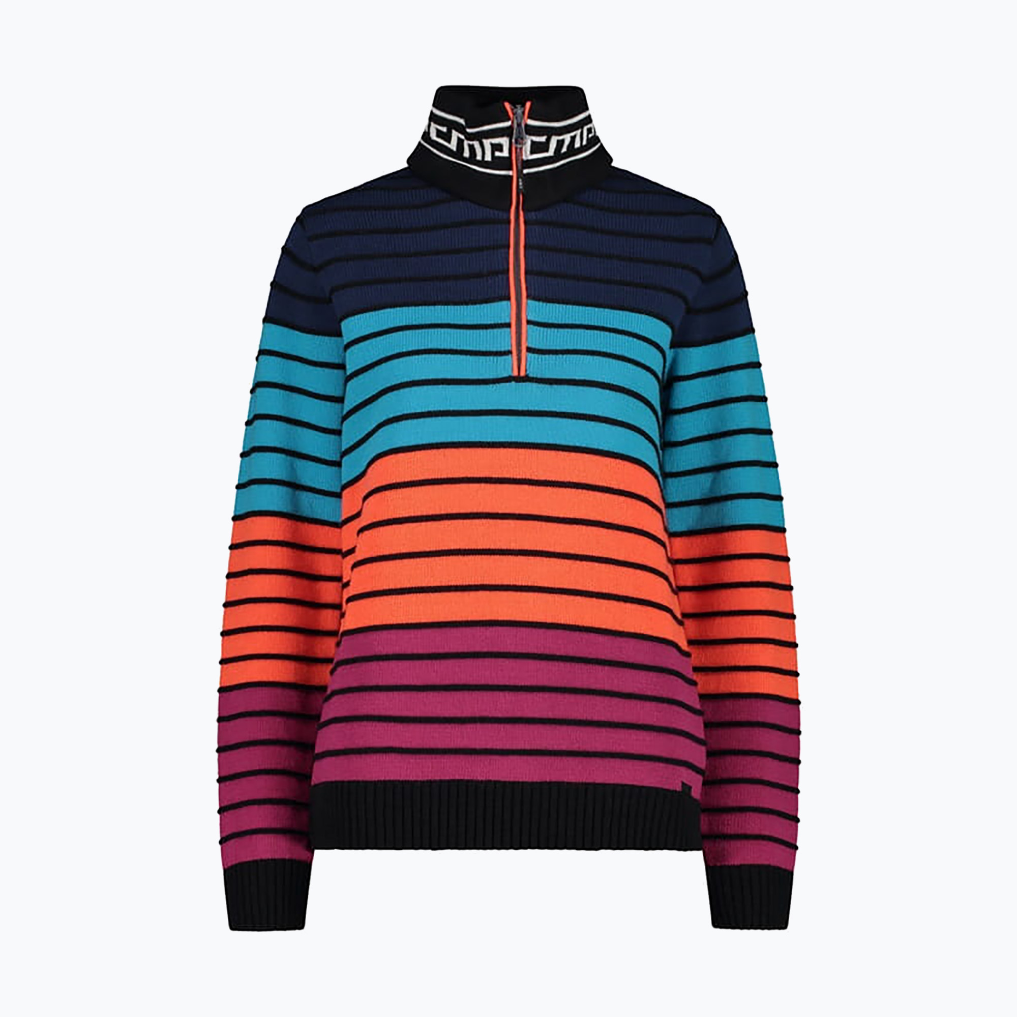 Sweter damski CMP 7H76264 Knitted Pullover kolorowy 7H76264/U423 | WYSYŁKA W 24H | 30 DNI NA ZWROT