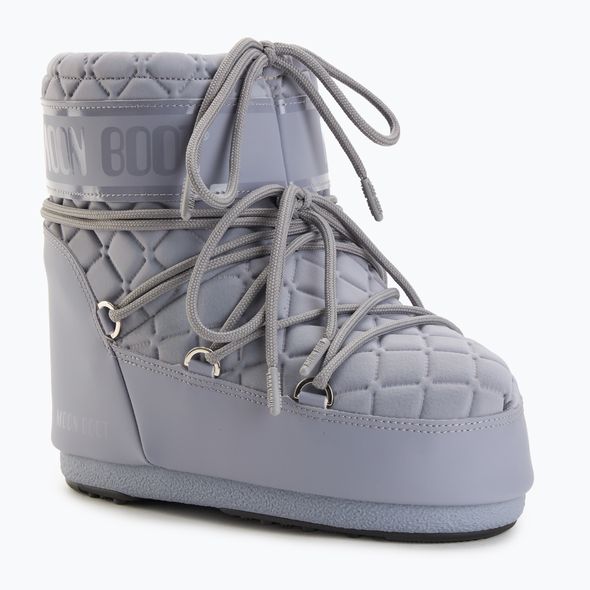 Śniegowce damskie Moon Boot Icon Low Quilt grey | WYSYŁKA W 24H | 30 DNI NA ZWROT