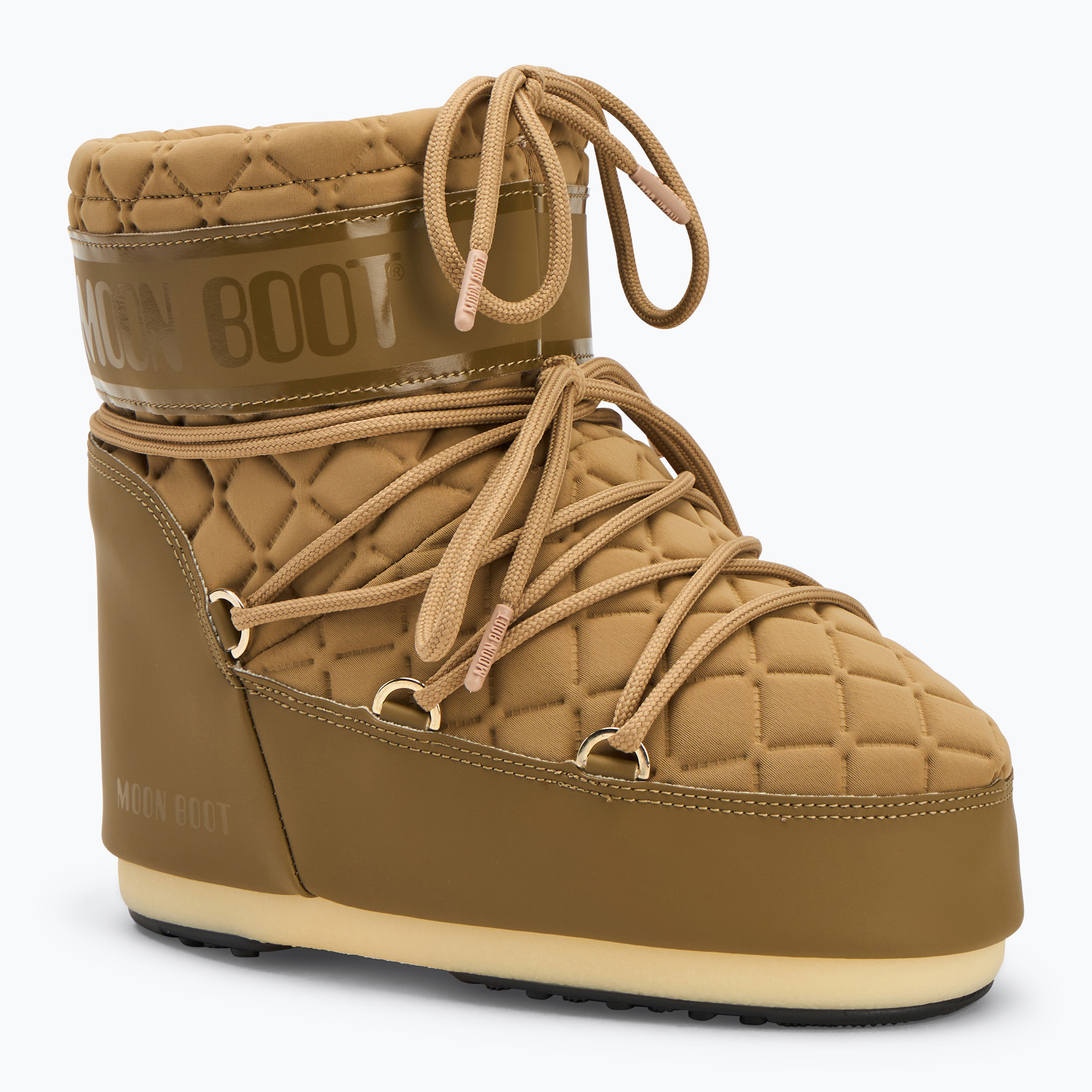 Śniegowce damskie Moon Boot Icon Low Quilt caramel | WYSYŁKA W 24H | 30 DNI NA ZWROT