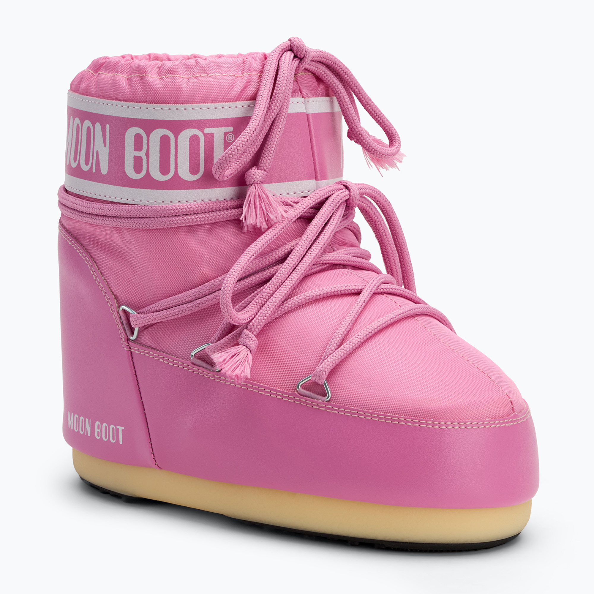 Śniegowce Moon Boot Icon Low Nylon pink | WYSYŁKA W 24H | 30 DNI NA ZWROT