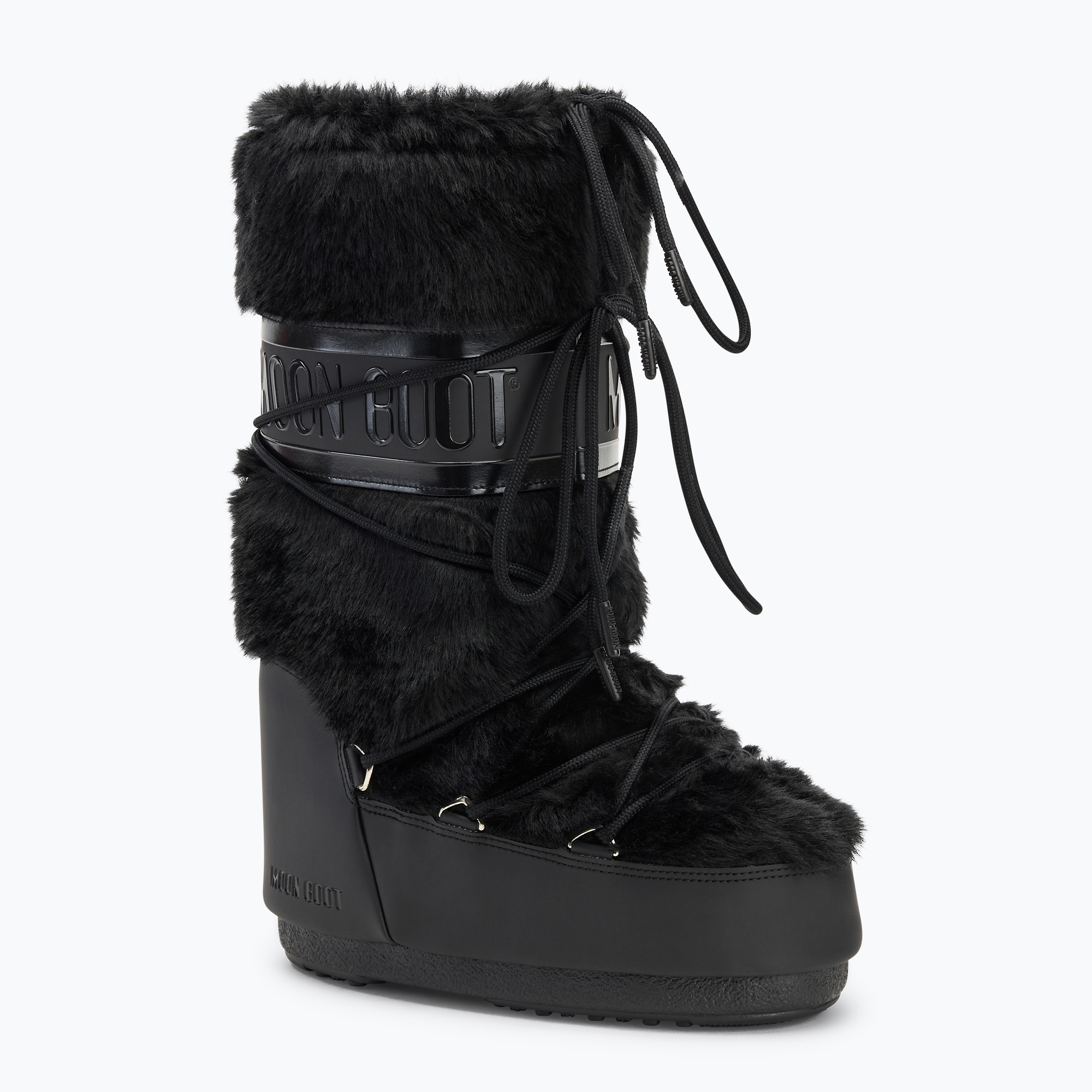 Śniegowce Moon Boot Icon Faux Fur black | WYSYŁKA W 24H | 30 DNI NA ZWROT