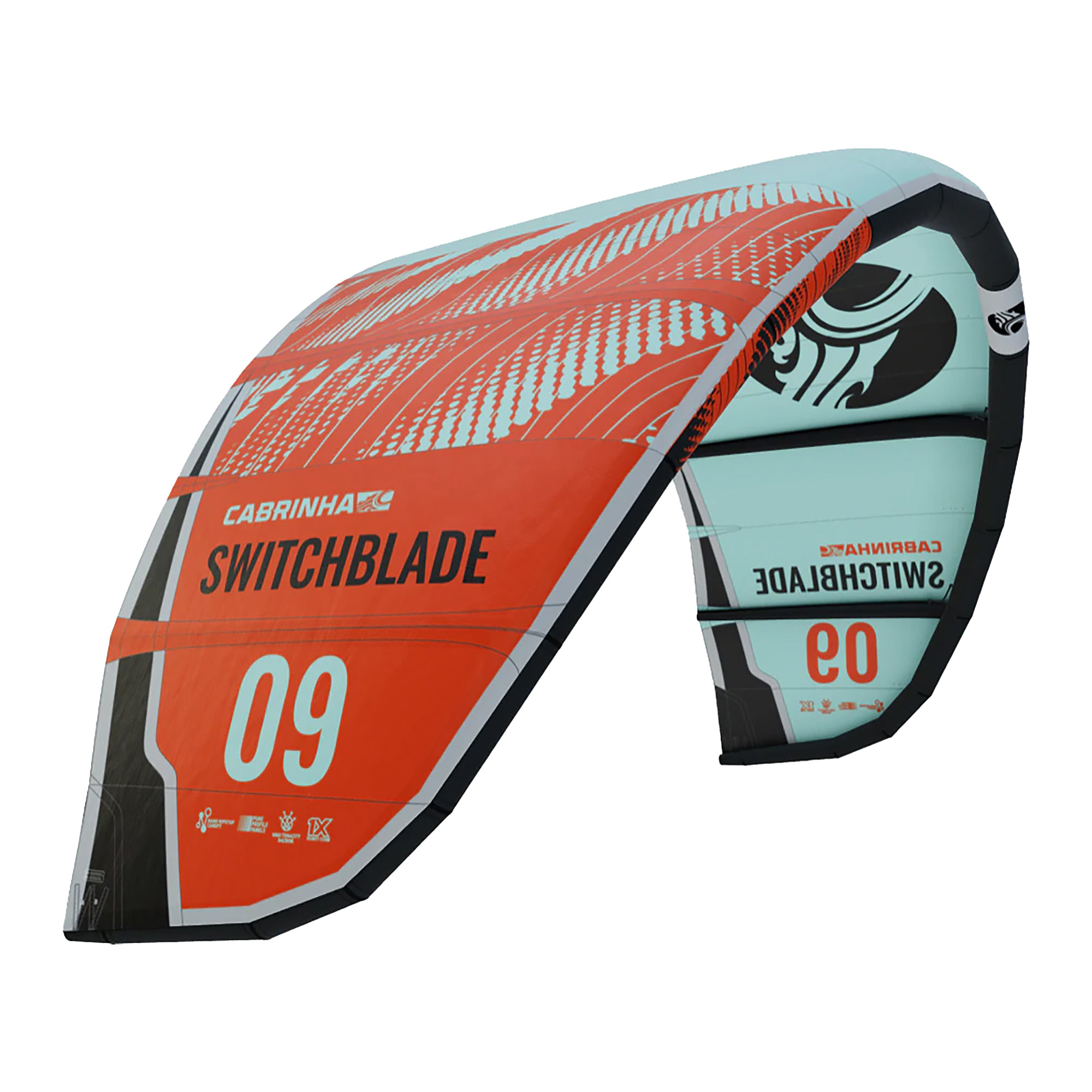 Latawiec kitesurfingowy Cabrinha Switchblade turkusowy K2KOSWTCH014003 | WYSYŁKA W 24H | 30 DNI NA ZWROT