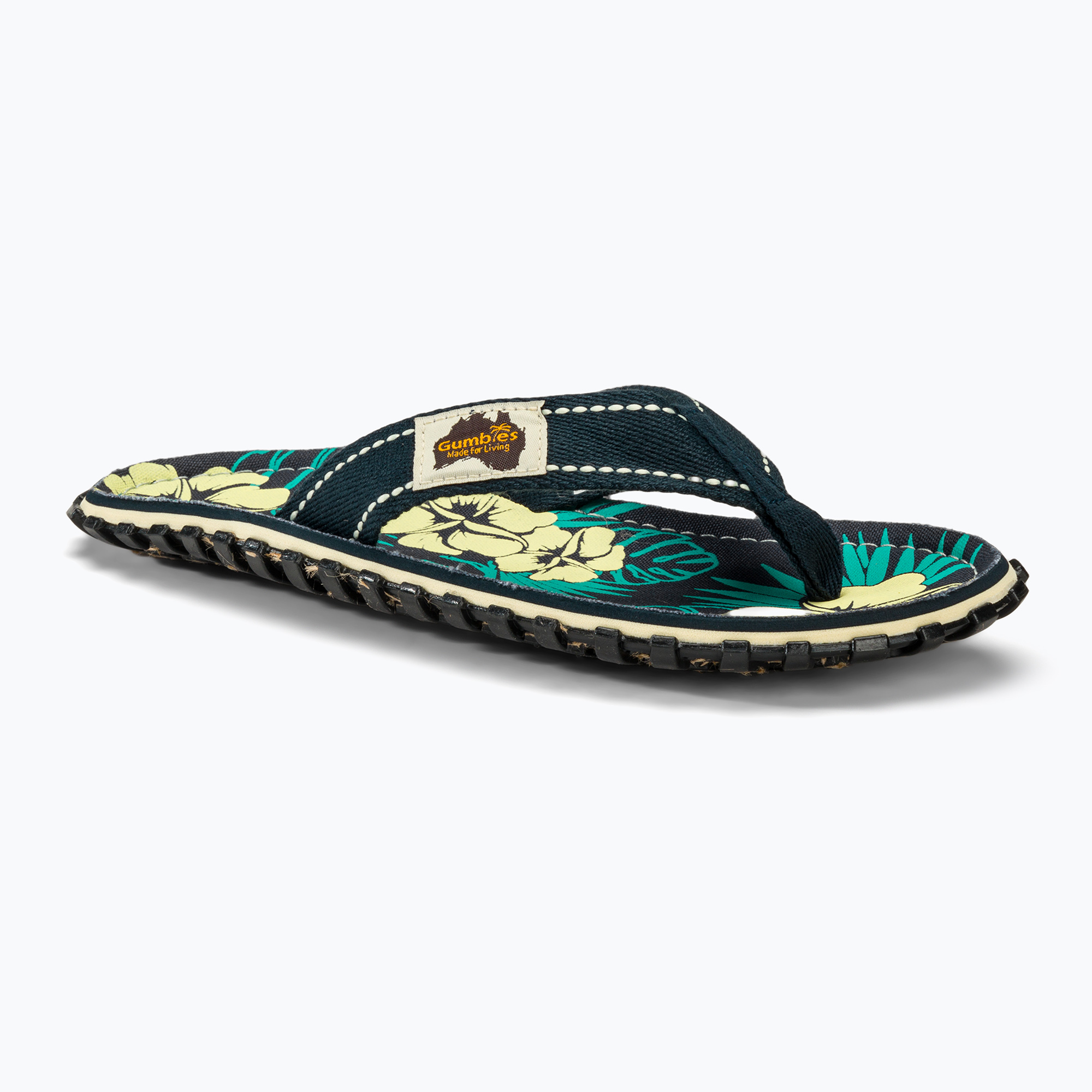 Japonki Gumbies Islander blue hibiscus 