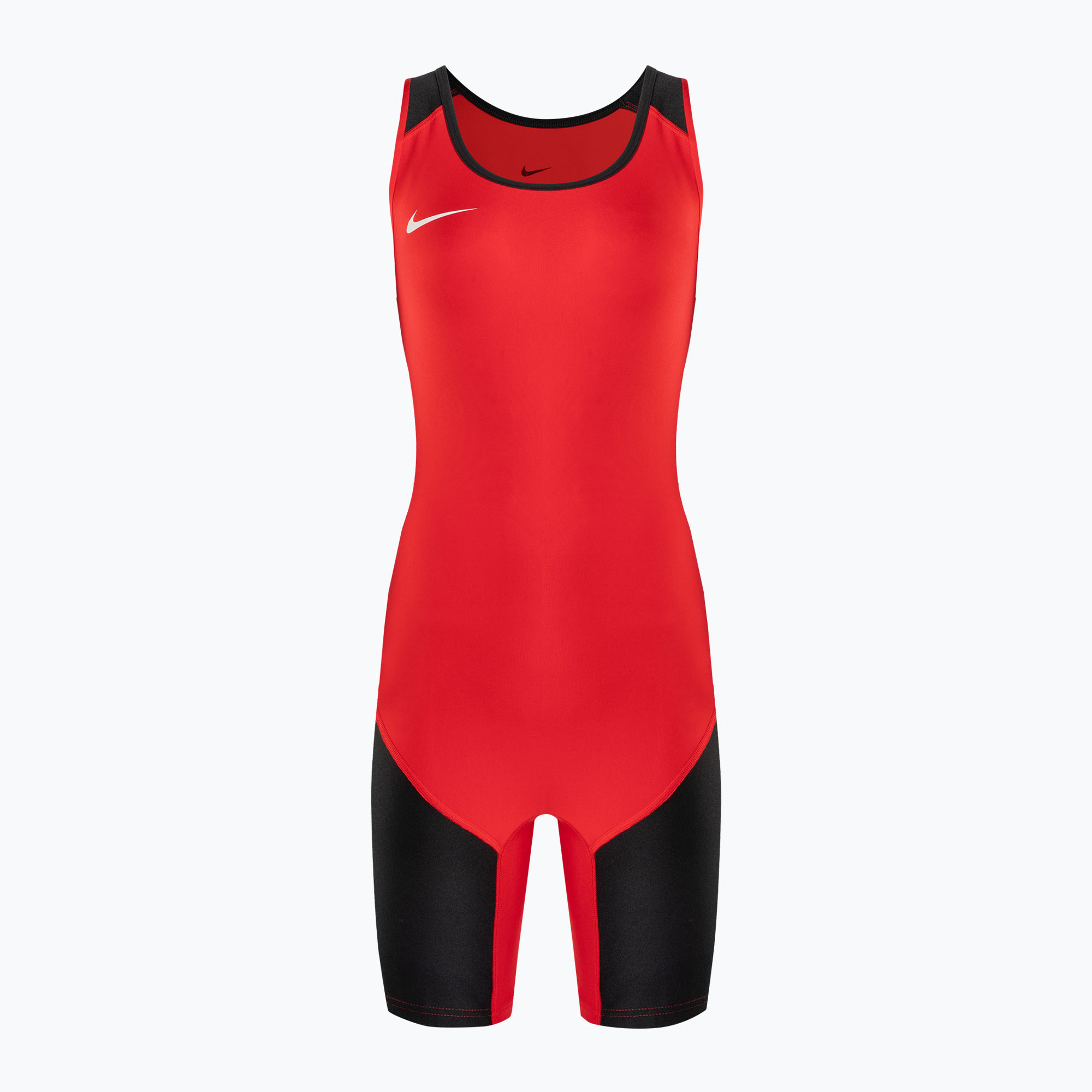 Kombinezon damski Nike Weightlifting Singlet scarlet/black 