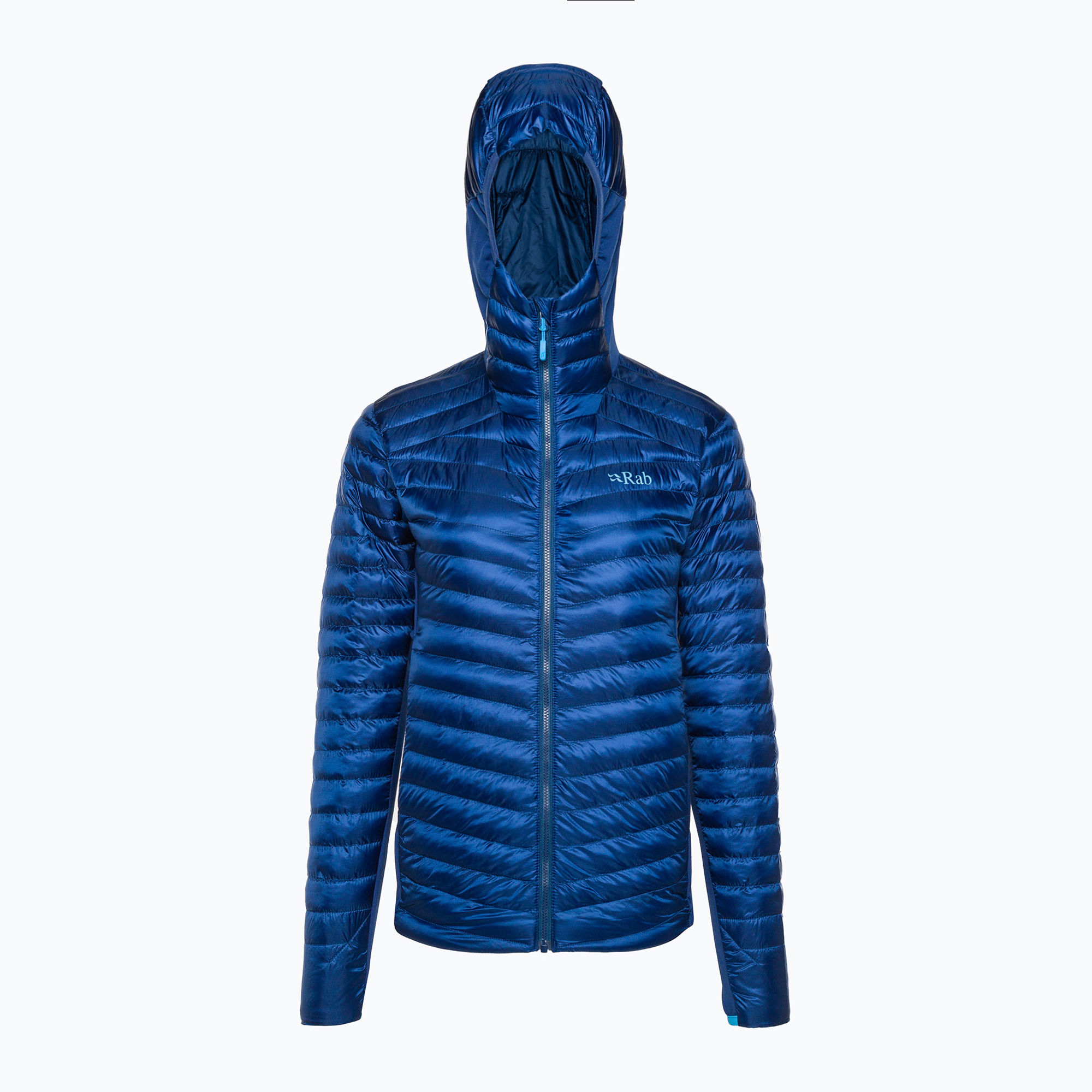 Kurtka puchowa damska Rab Cirrus Flex 2.0 Hoody nightfall blue | WYSYŁKA W 24H | 30 DNI NA ZWROT