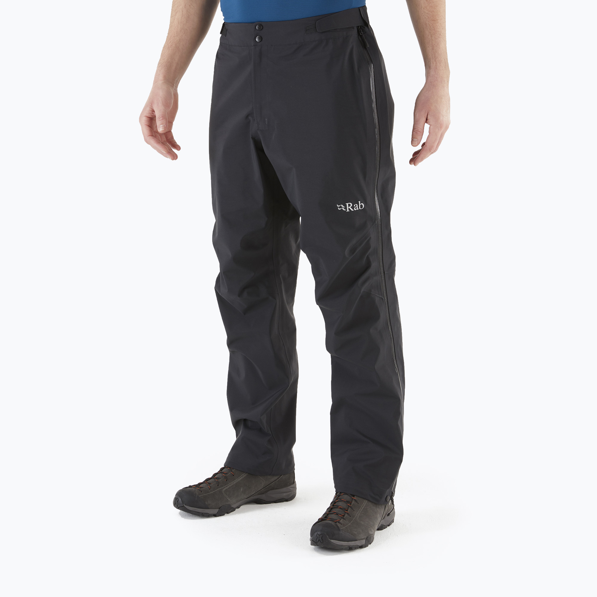 Spodnie z membraną męskie Rab Kangri GTX black | WYSYŁKA W 24H | 30 DNI NA ZWROT