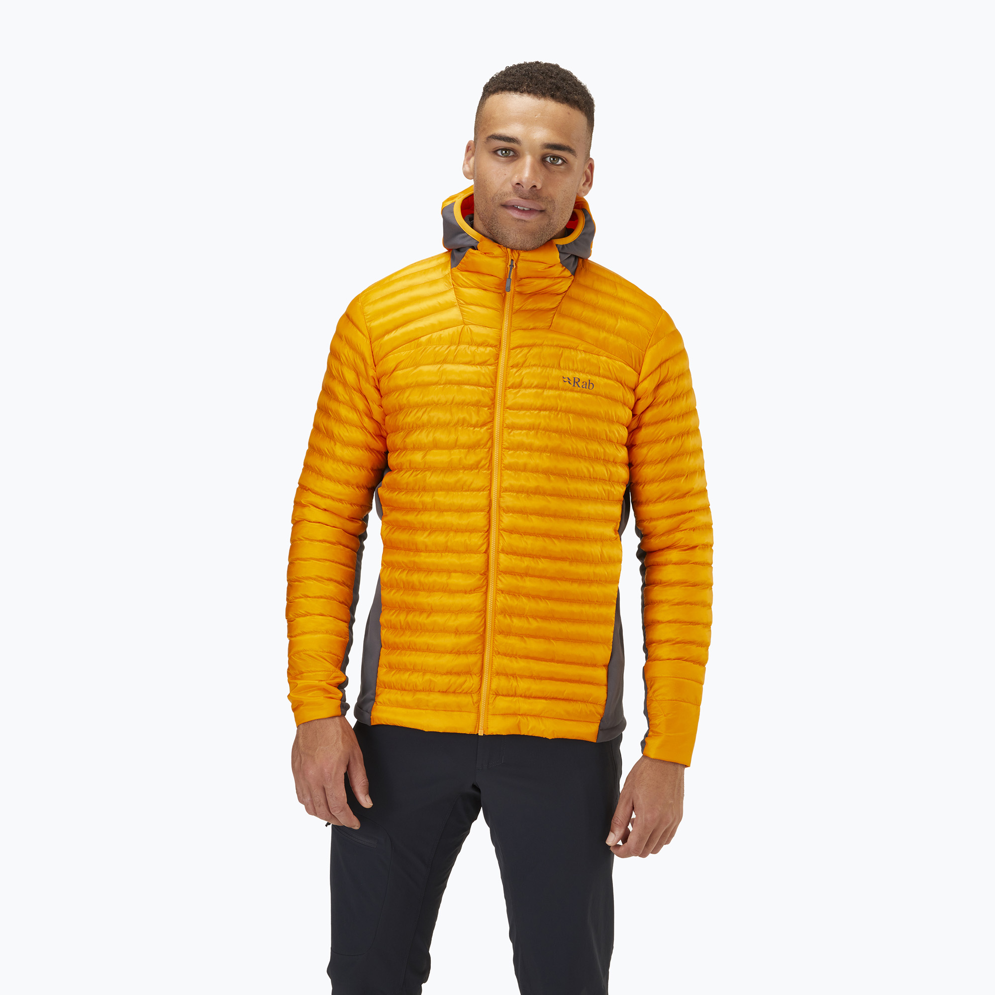 Kurtka puchowa męska Rab Cirrus Flex 2.0 Hoody sunset | WYSYŁKA W 24H | 30 DNI NA ZWROT