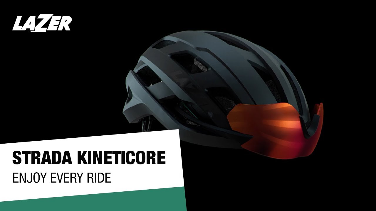 Kask rowerowy Lazer Strada KinetiCore white