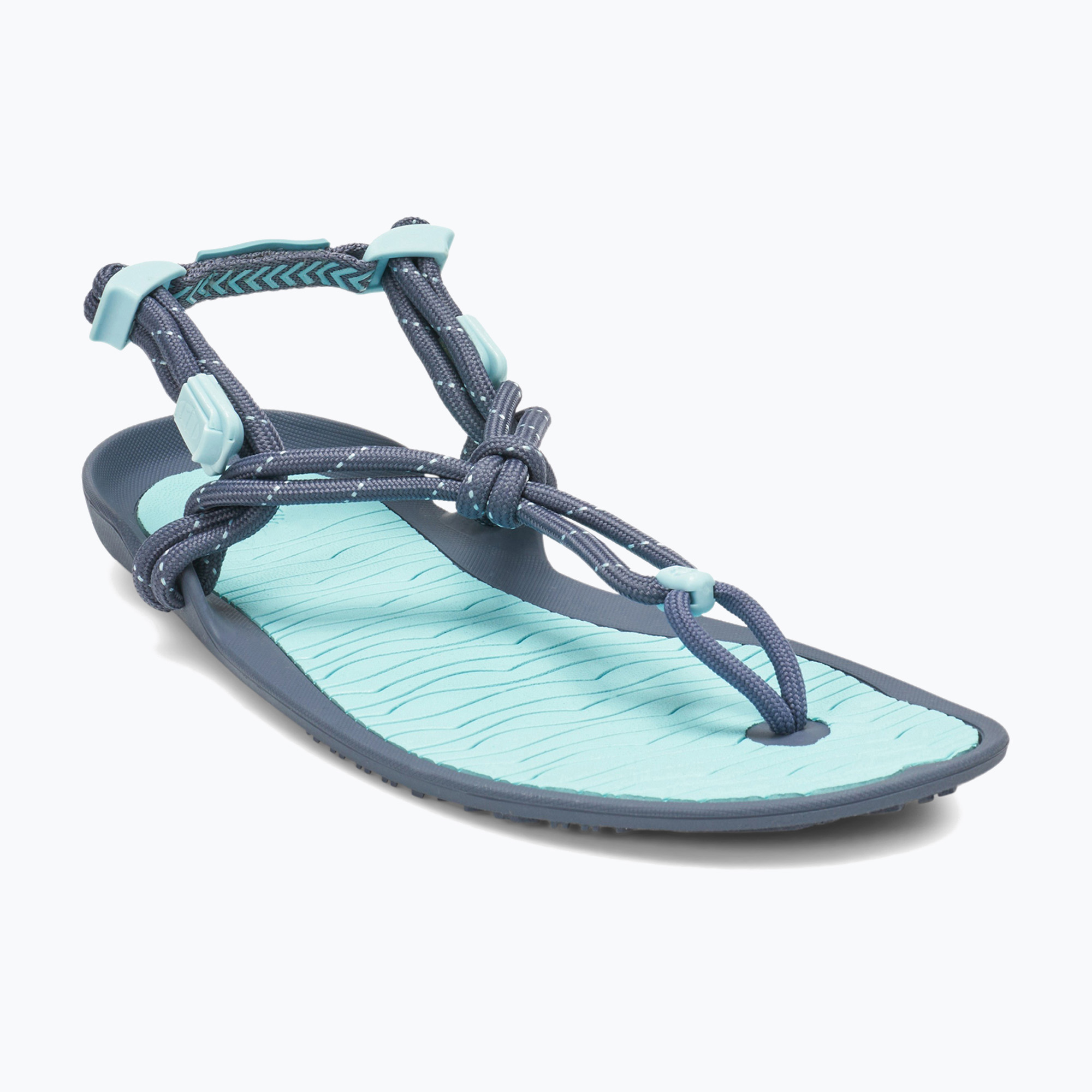Sandały barefoot damskie Xero Shoes Aqua Cloud blue/glow 
