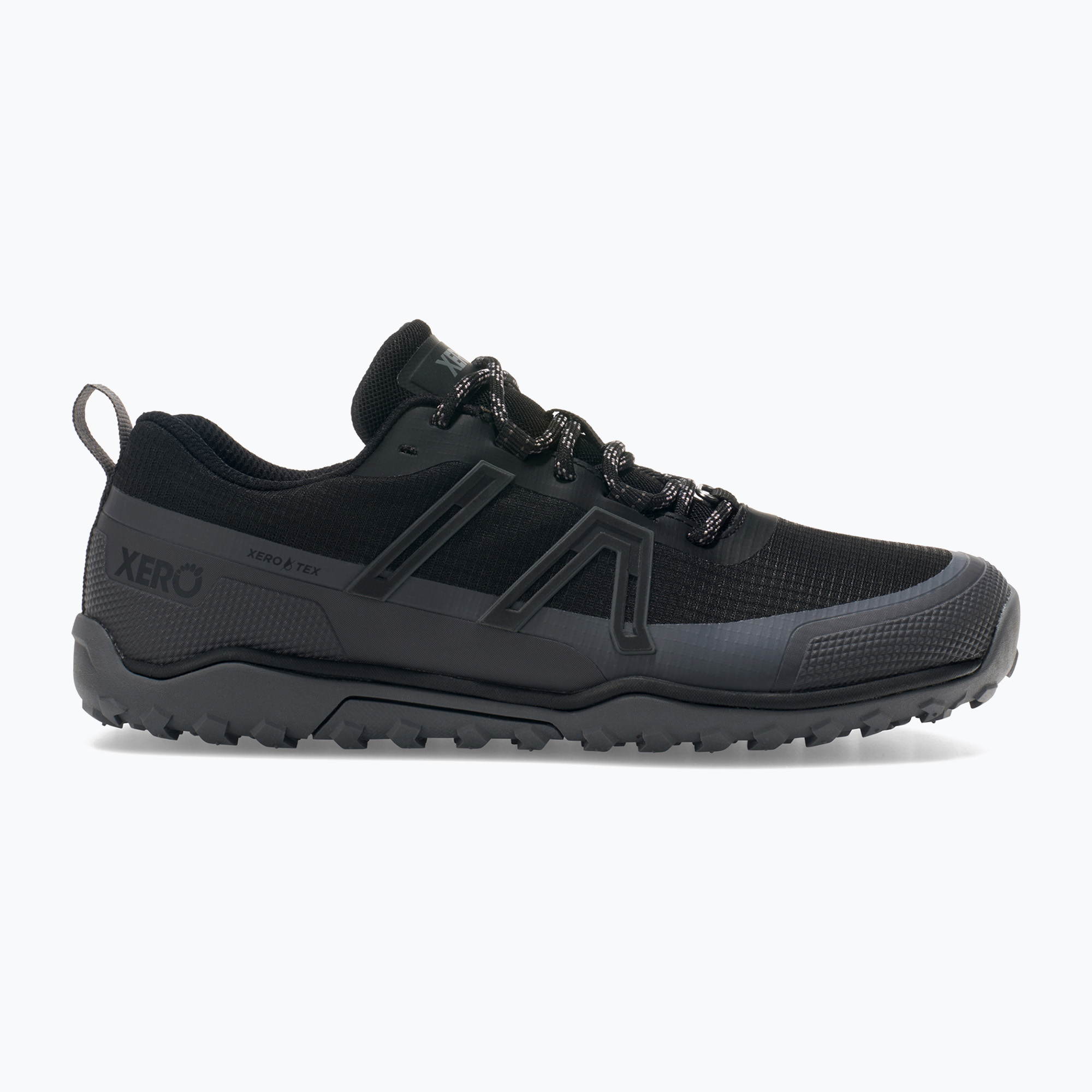 Buty berefoot damskie Xero Shoes Scrambler Trail Low WP black/asphalt 
