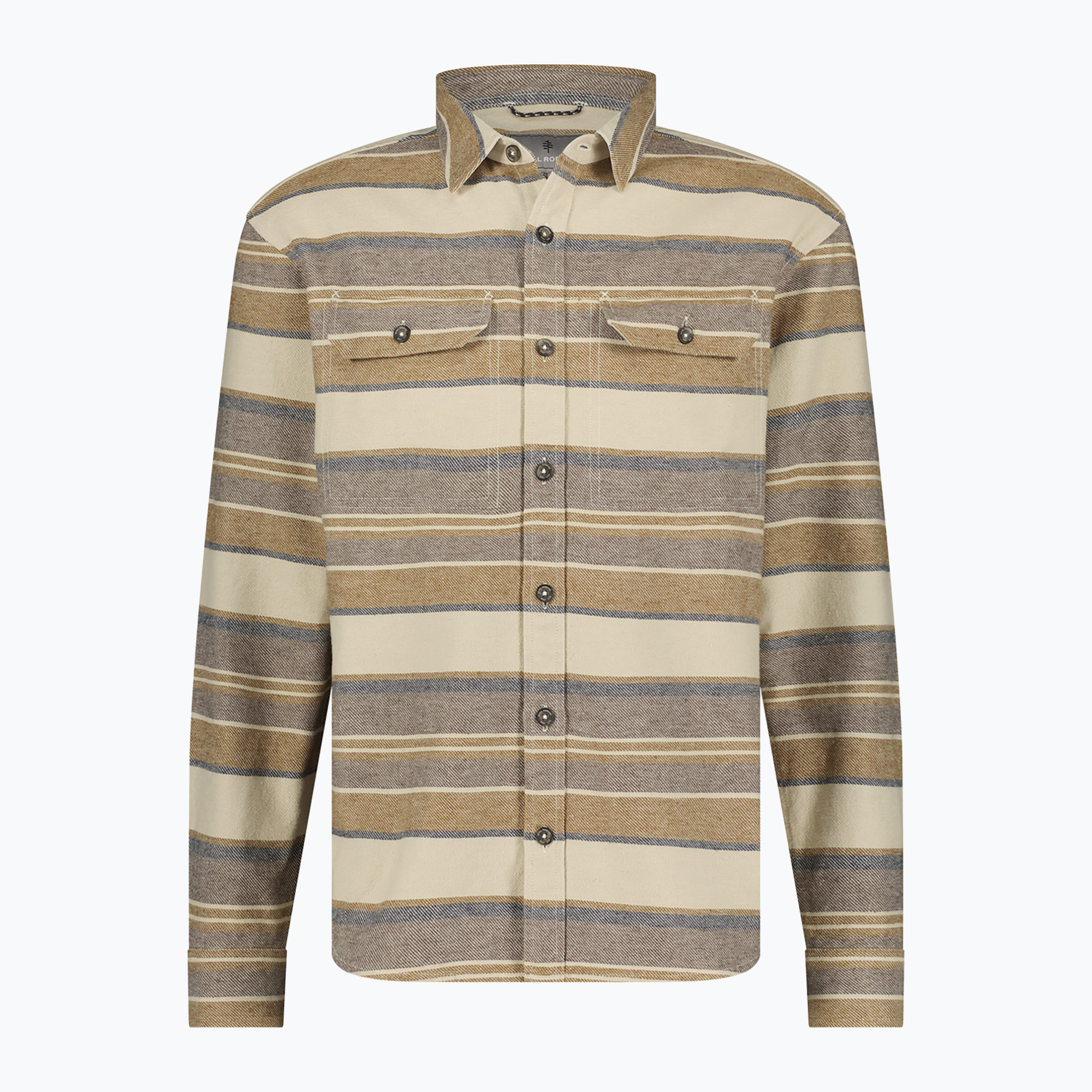 Koszula męska Royal Robbins Clouds Rest Hemp bistre pacific crest stripe | WYSYŁKA W 24H | 30 DNI NA ZWROT