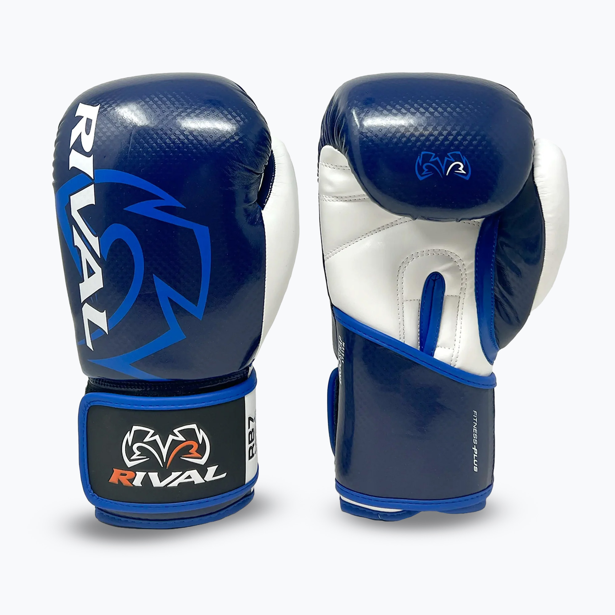 Rękawice bokserskie Rival RB7 Fitness Plus Bag navy/white 