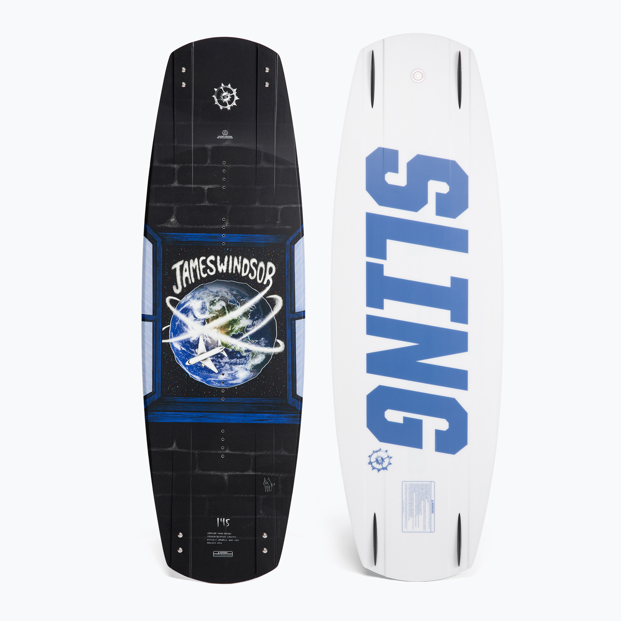 Deska wakeboardowa Slingshot Windsor czarna/niebieska/biała | WYSYŁKA W 24H | 30 DNI NA ZWROT