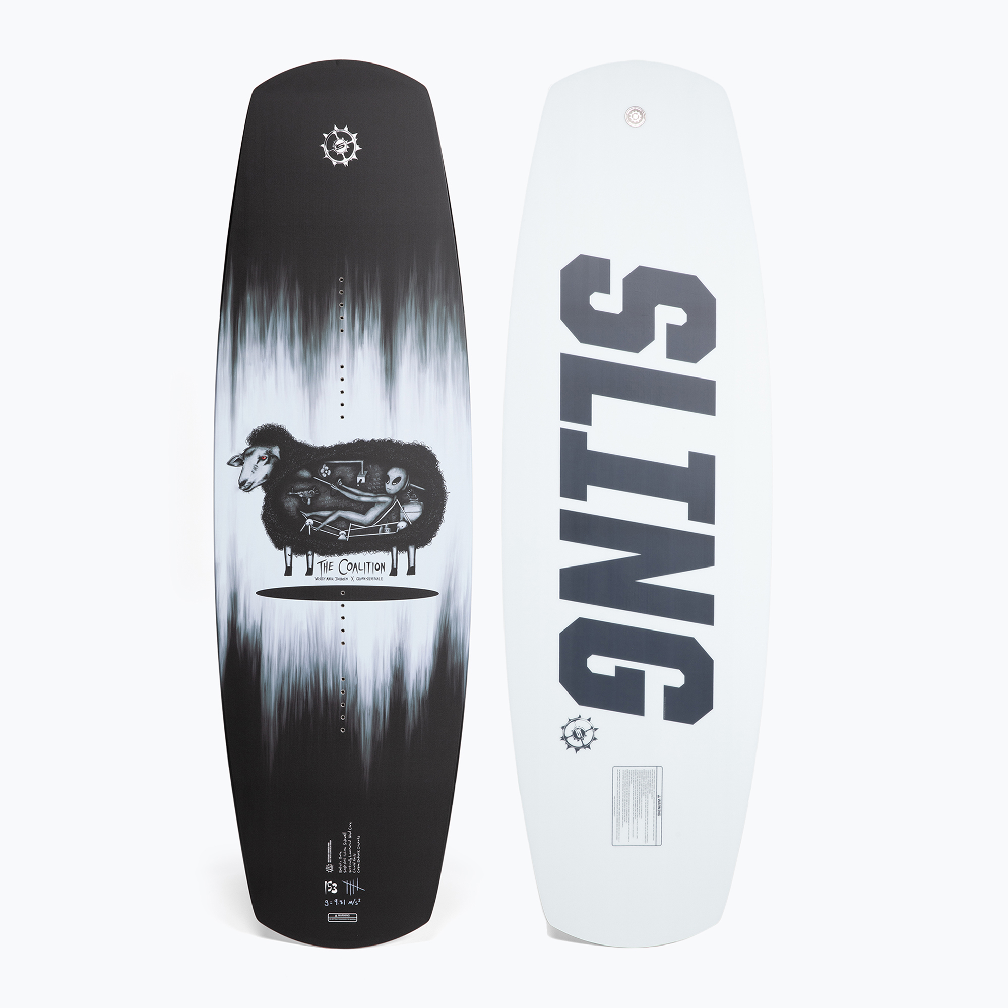 Deska wakeboardowa Slingshot Coalition czarna/biała | WYSYŁKA W 24H | 30 DNI NA ZWROT