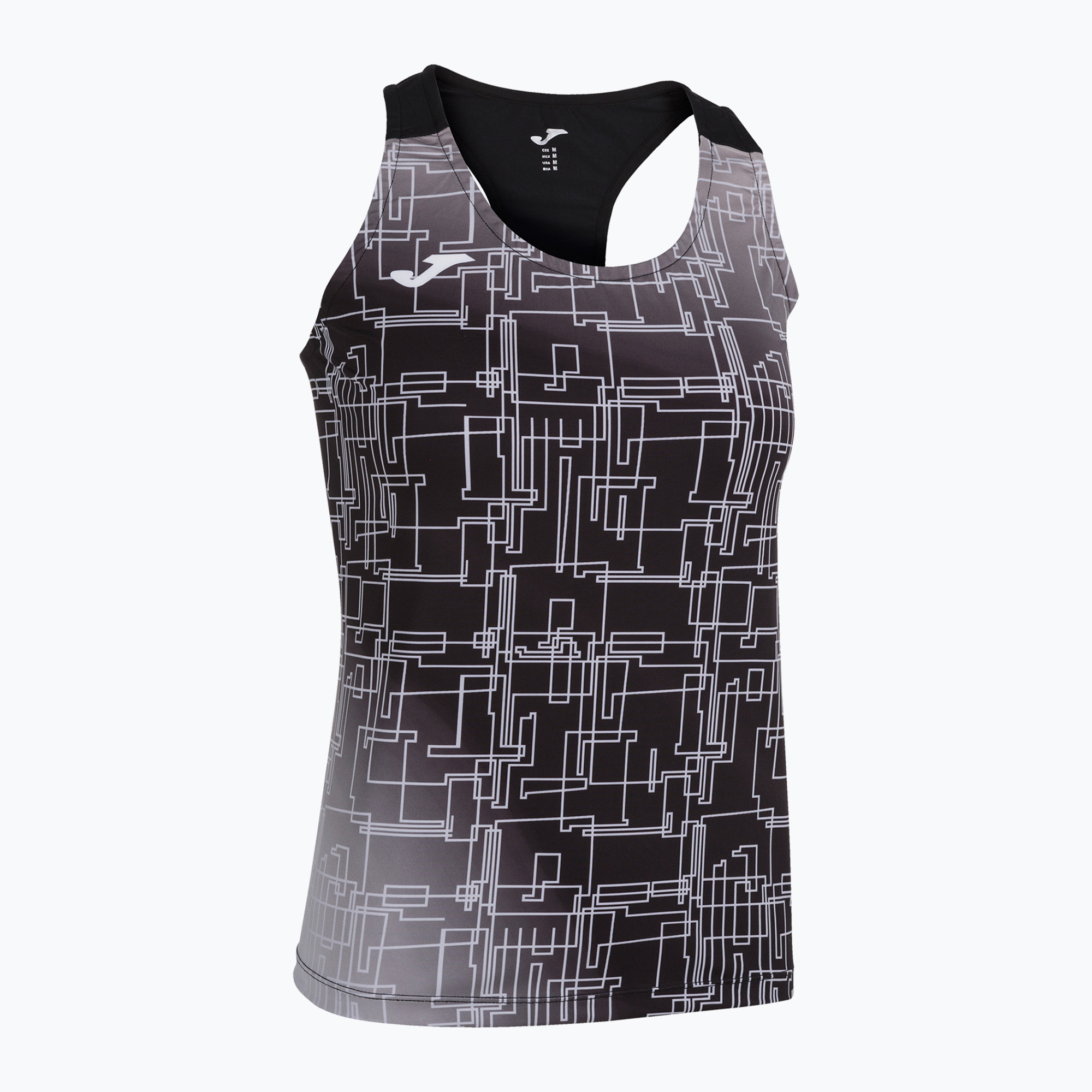 Tank top do biegania damski Joma Elite VIII black | WYSYŁKA W 24H | 30 DNI NA ZWROT
