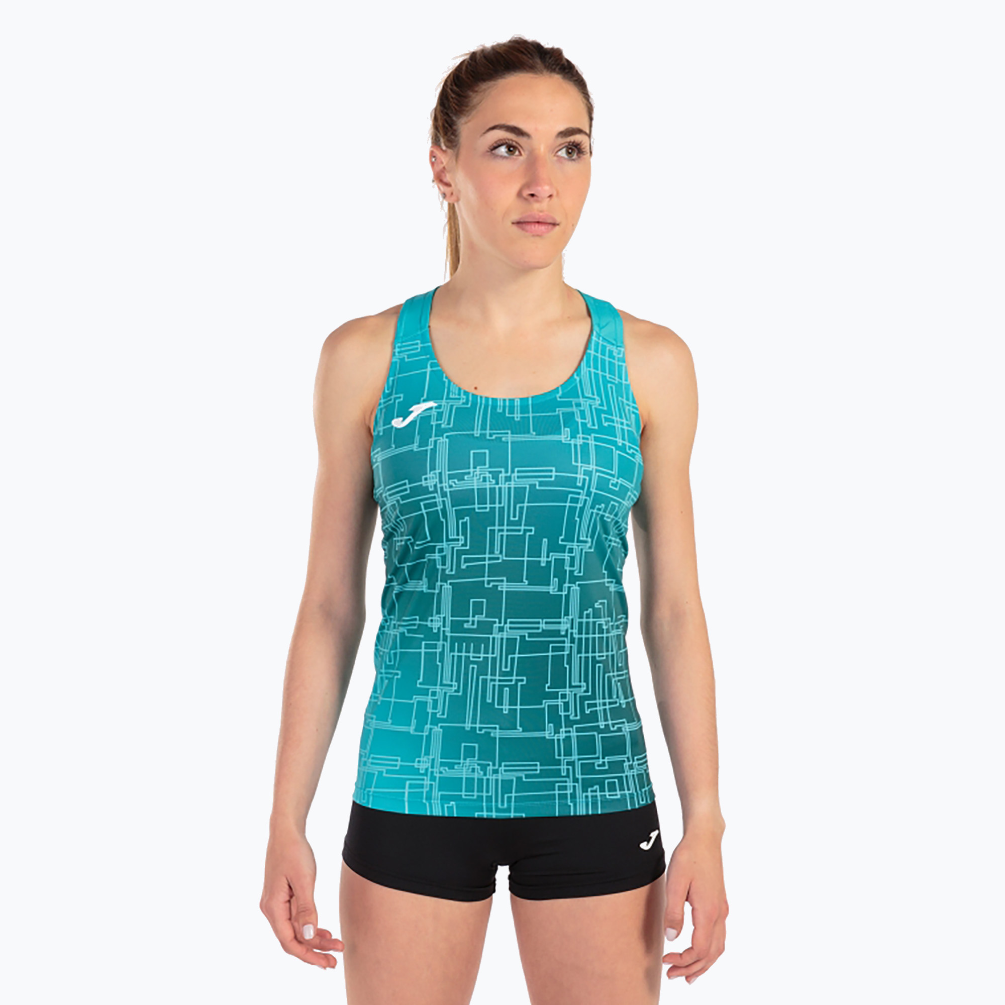 Tank top do biegania damski Joma Elite VIII turquoise | WYSYŁKA W 24H | 30 DNI NA ZWROT