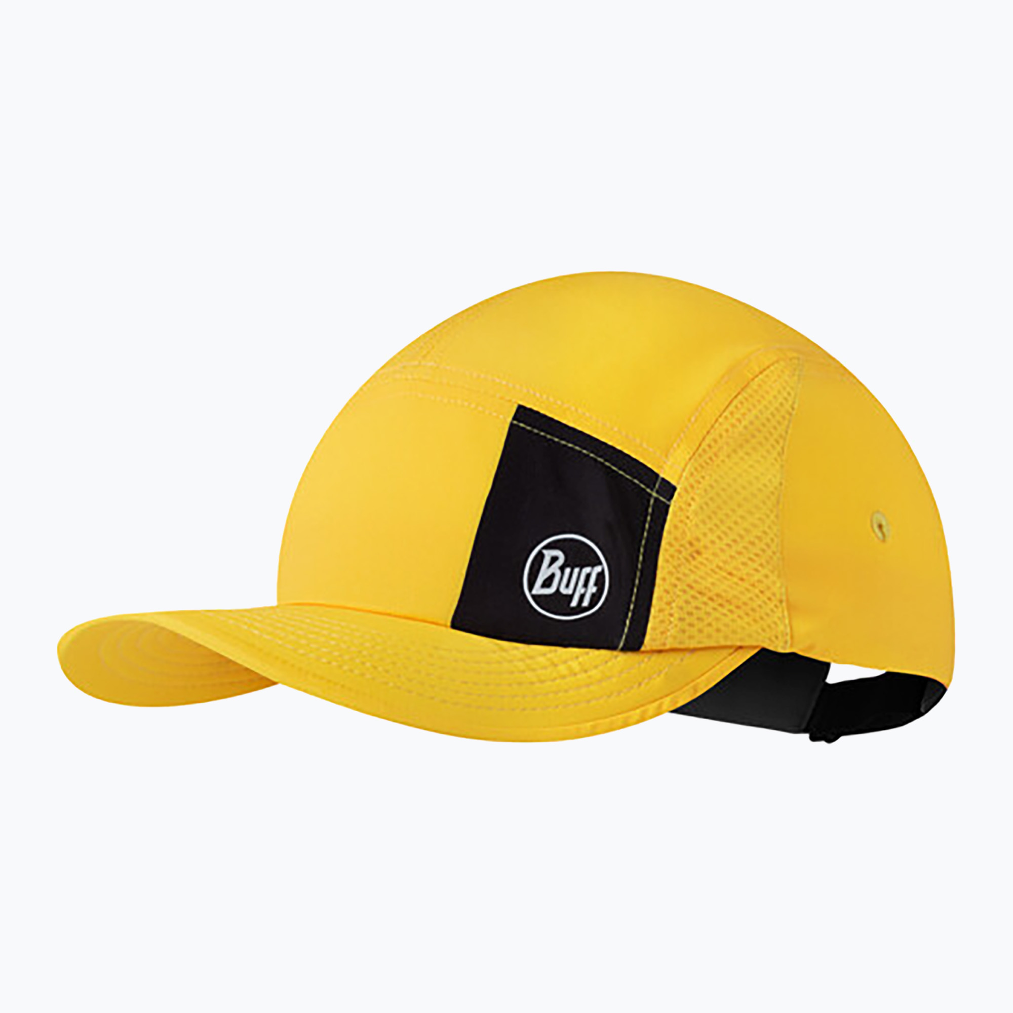 Czapka z daszkiem BUFF 5 Panel Go Logo yellow | WYSYŁKA W 24H | 30 DNI NA ZWROT