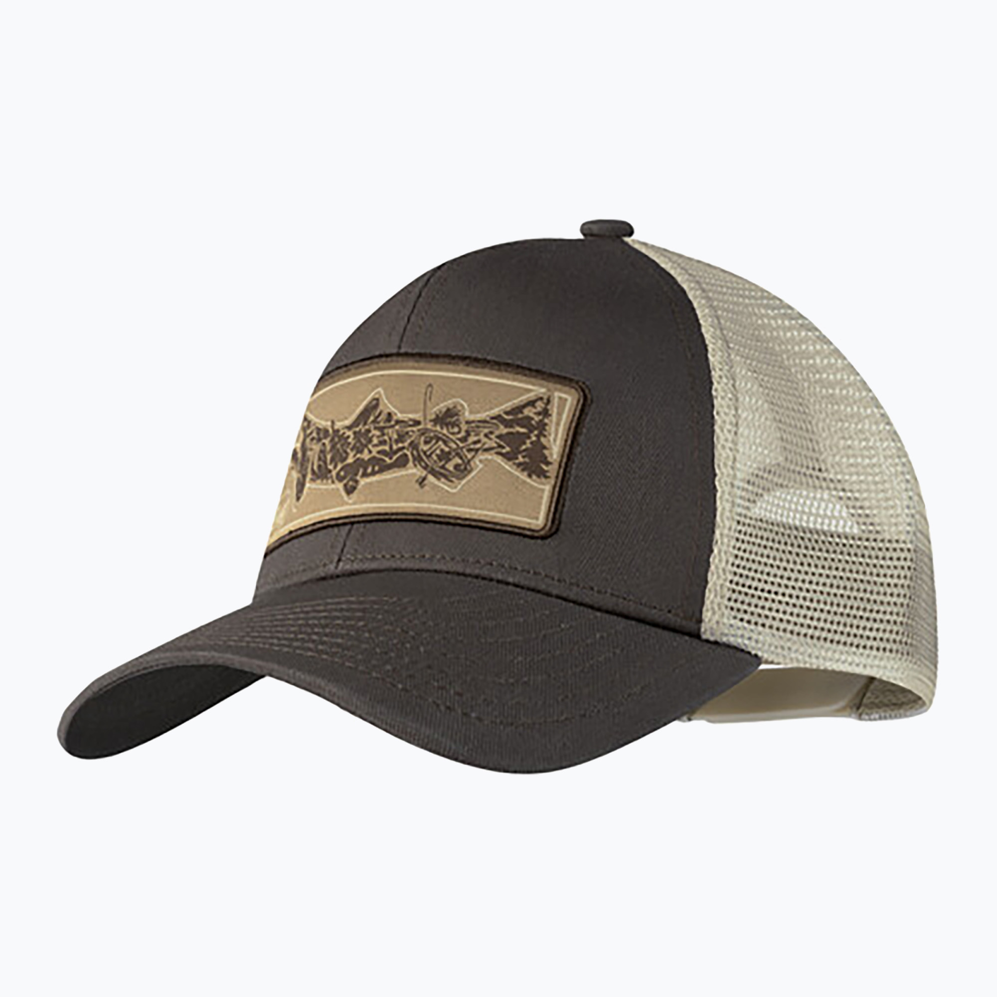 Czapka z daszkiem BUFF Explore Trucker Lake river khaki 