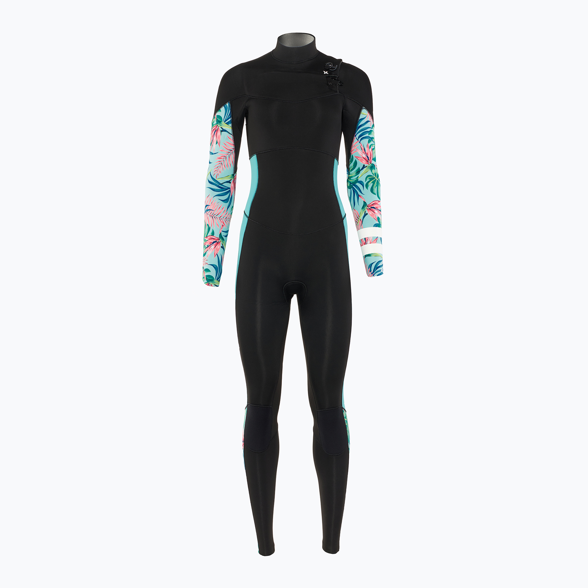Pianka do pływania damska Hurley Plus Printed 4/3 mm Fullsuit java tropical 