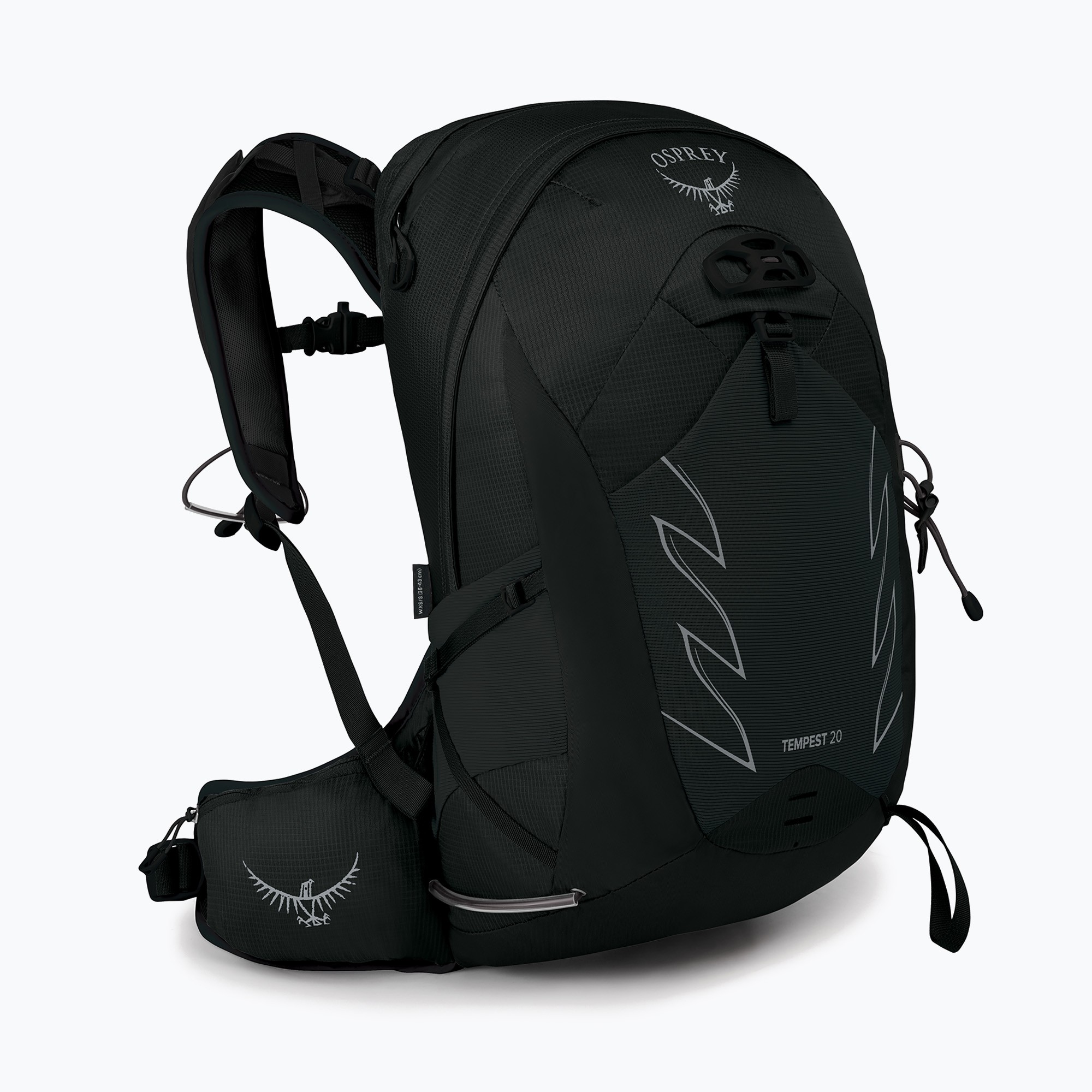 Plecak turystyczny damski Osprey Tempest 20 l M/L stealth black 