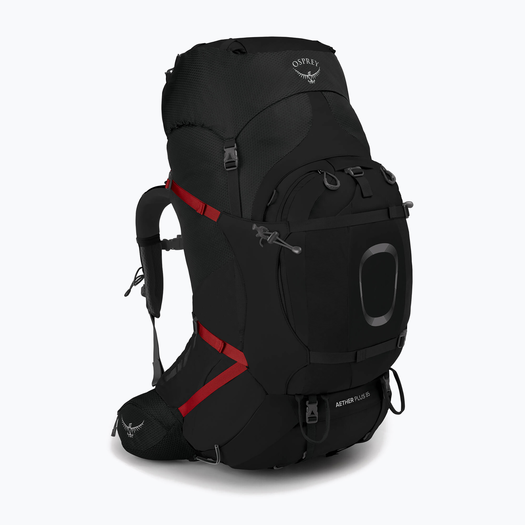 Zdjęcia - Plecak Osprey  trekkingowy męski  Aether Plus 85 l black | WYSYŁKA W 24H | 3 