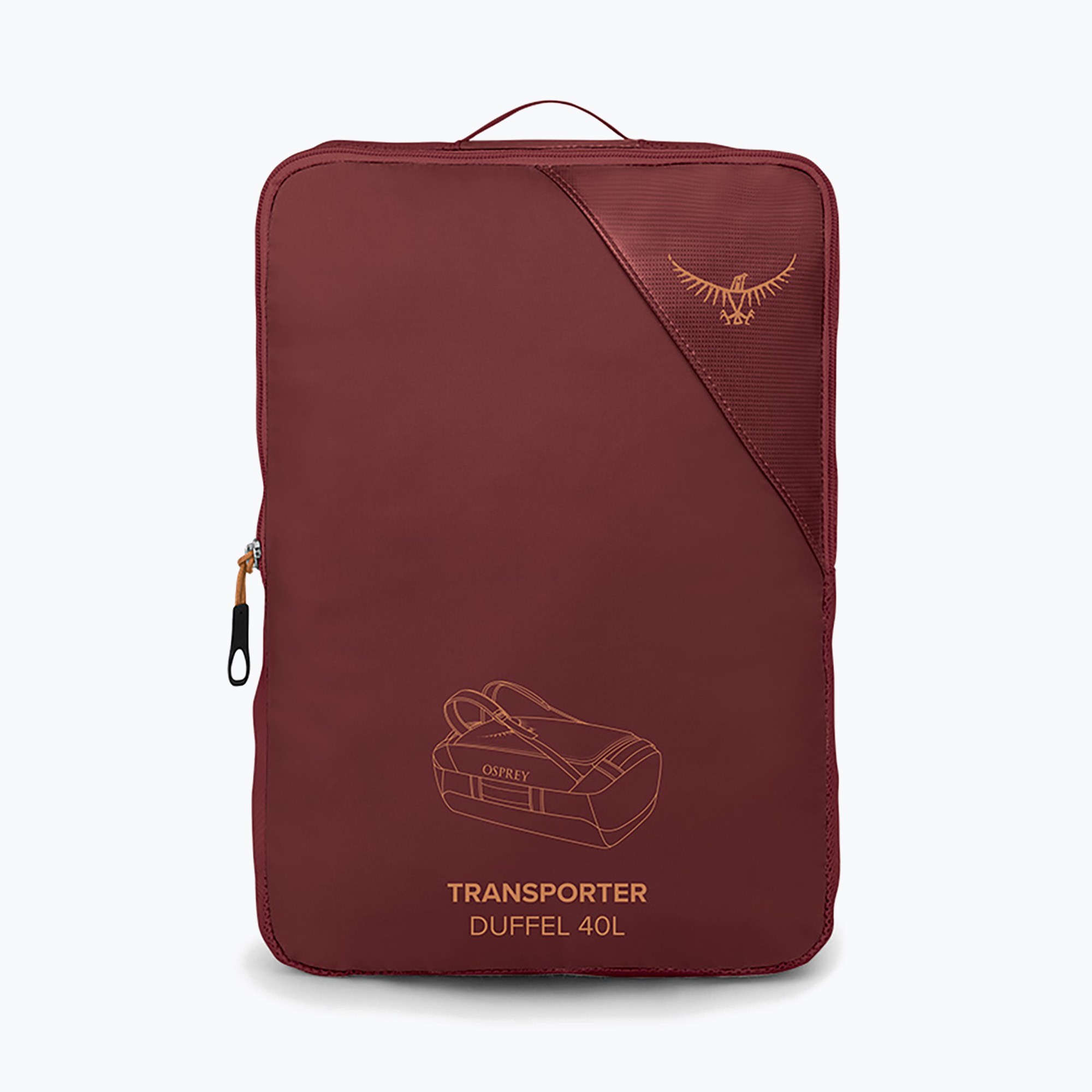 Torba podróżna Osprey Transporter 40 l red mountain | WYSYŁKA W 24H | 30 DNI NA ZWROT