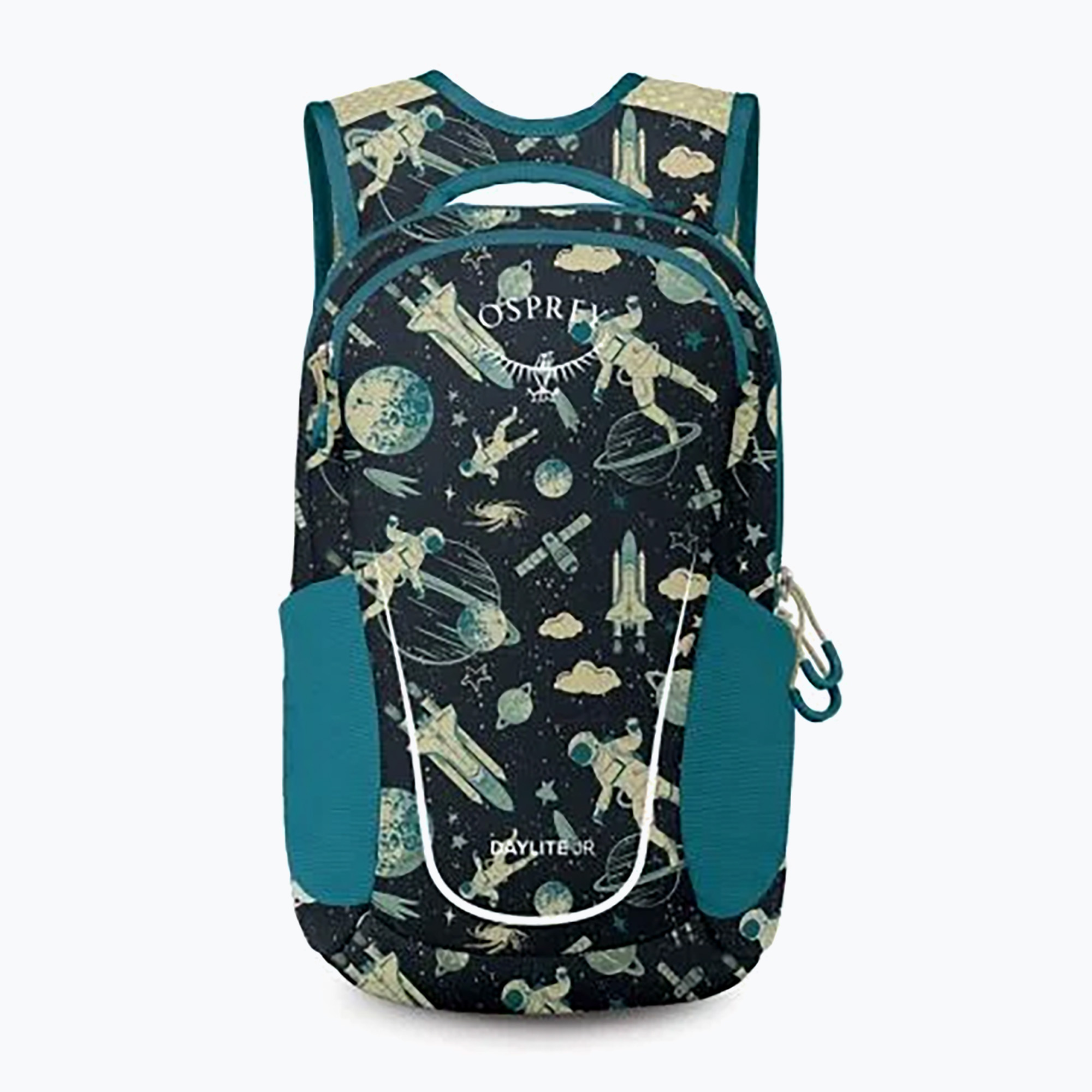 Plecak miejski dziecięcy Osprey Daylite Youth Pack 9 l space travel print/antique blue 