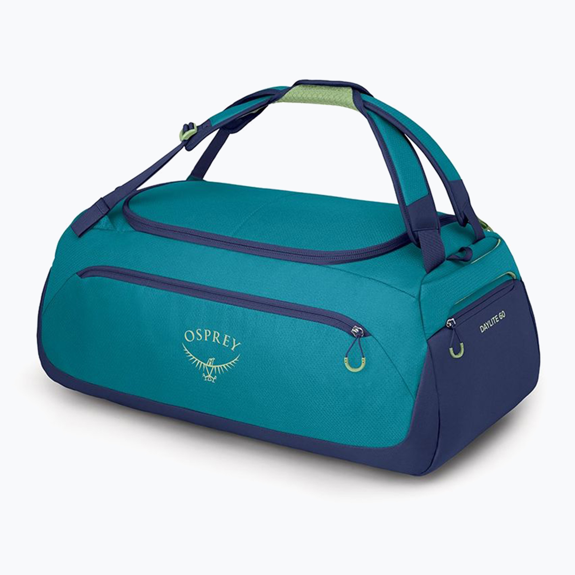 Torba podróżna Osprey Daylite Duffel 60 l blue spikemoss/alkaline | WYSYŁKA W 24H | 30 DNI NA ZWROT