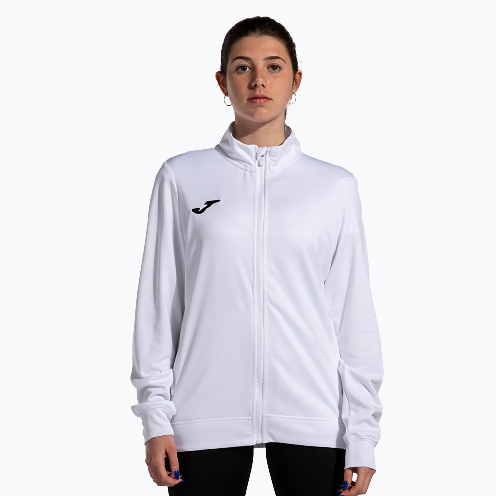 Bluza do biegania damska Joma Winner II Full Zip white | WYSYŁKA W 24H | 30 DNI NA ZWROT