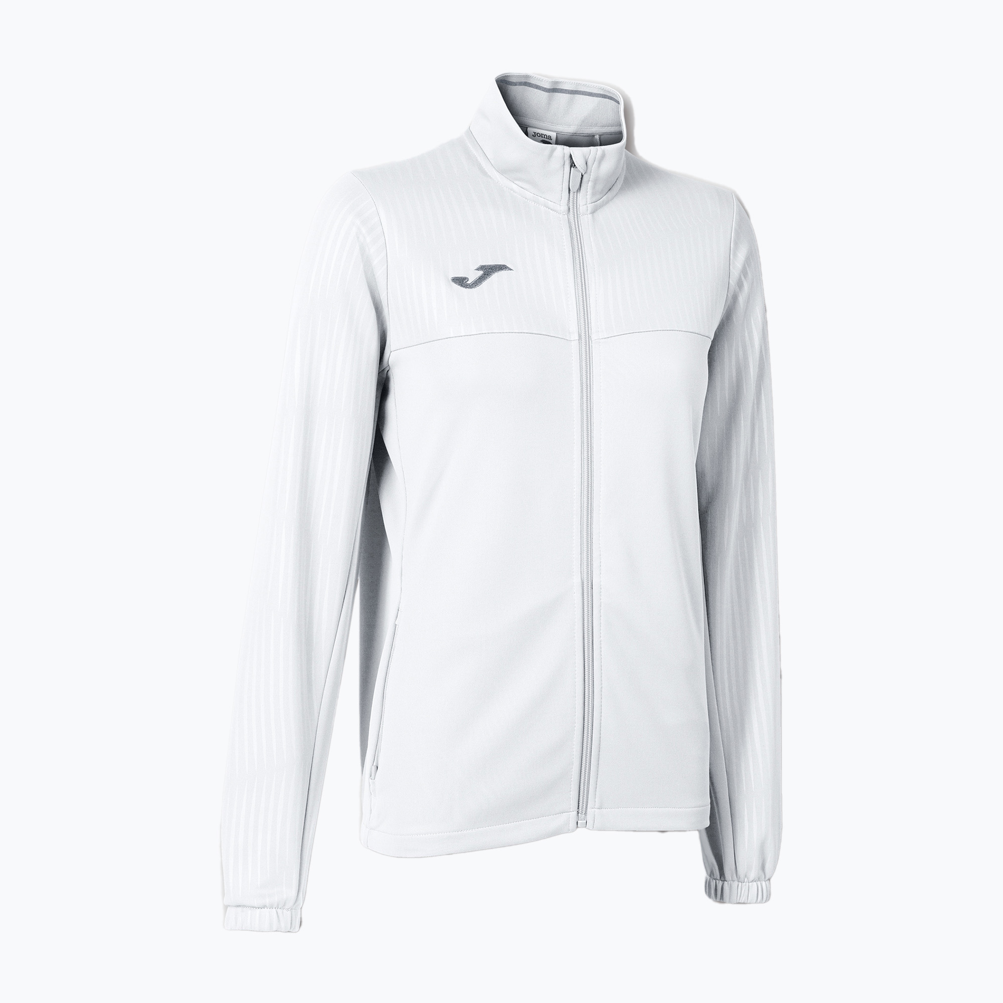 Bluza tenisowa damska Joma Montreal Full Zip W white | WYSYŁKA W 24H | 30 DNI NA ZWROT