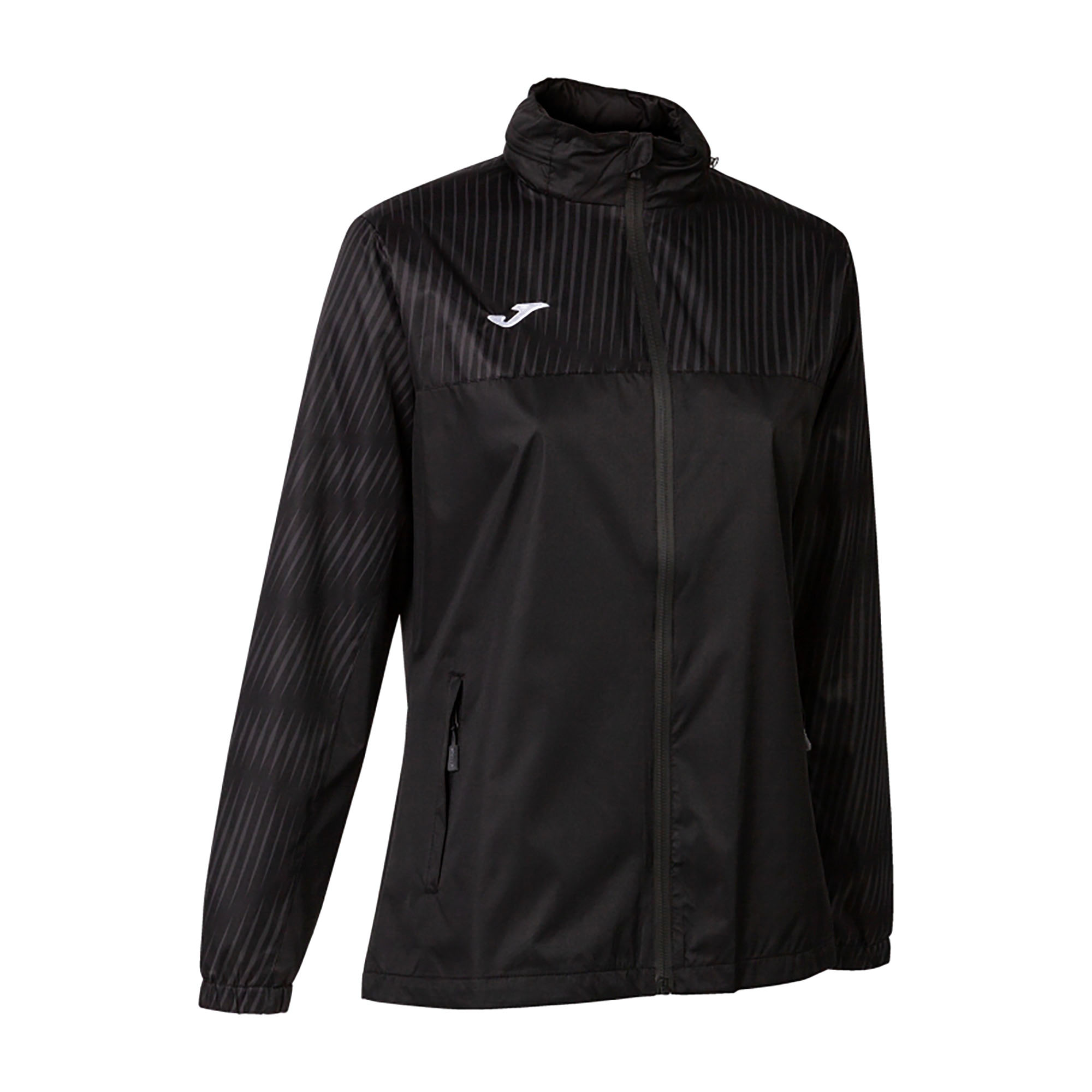 Kurtka tenisowa damska Joma Montreal Raincoat W black | WYSYŁKA W 24H | 30 DNI NA ZWROT