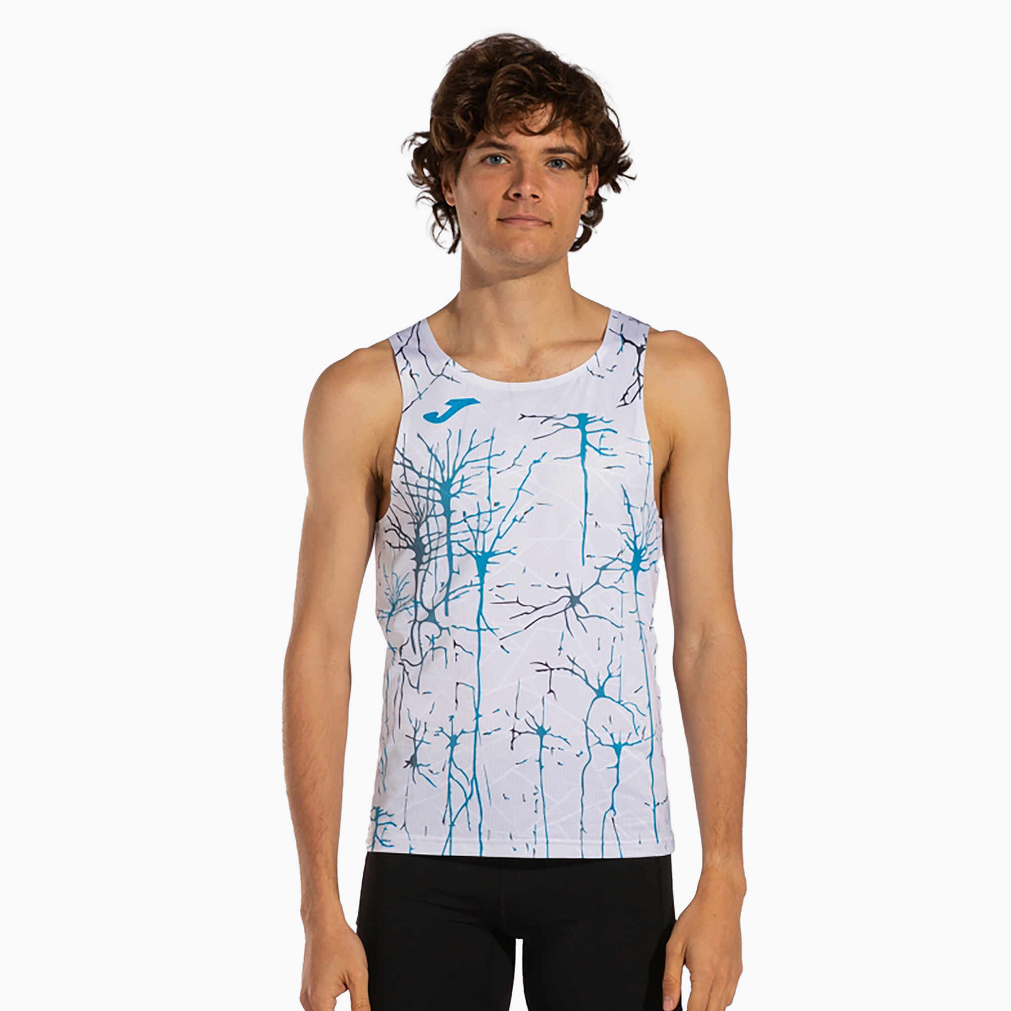 Tank top do biegania męski Joma Elite IX white | WYSYŁKA W 24H | 30 DNI NA ZWROT