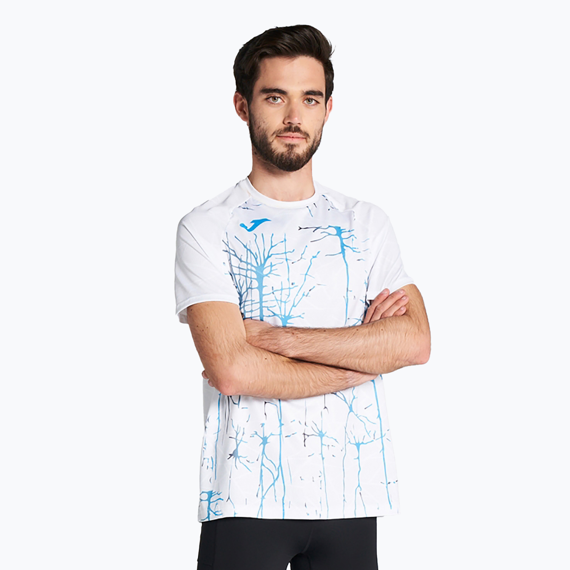 Koszulka do biegania męska Joma Elite IX white | WYSYŁKA W 24H | 30 DNI NA ZWROT