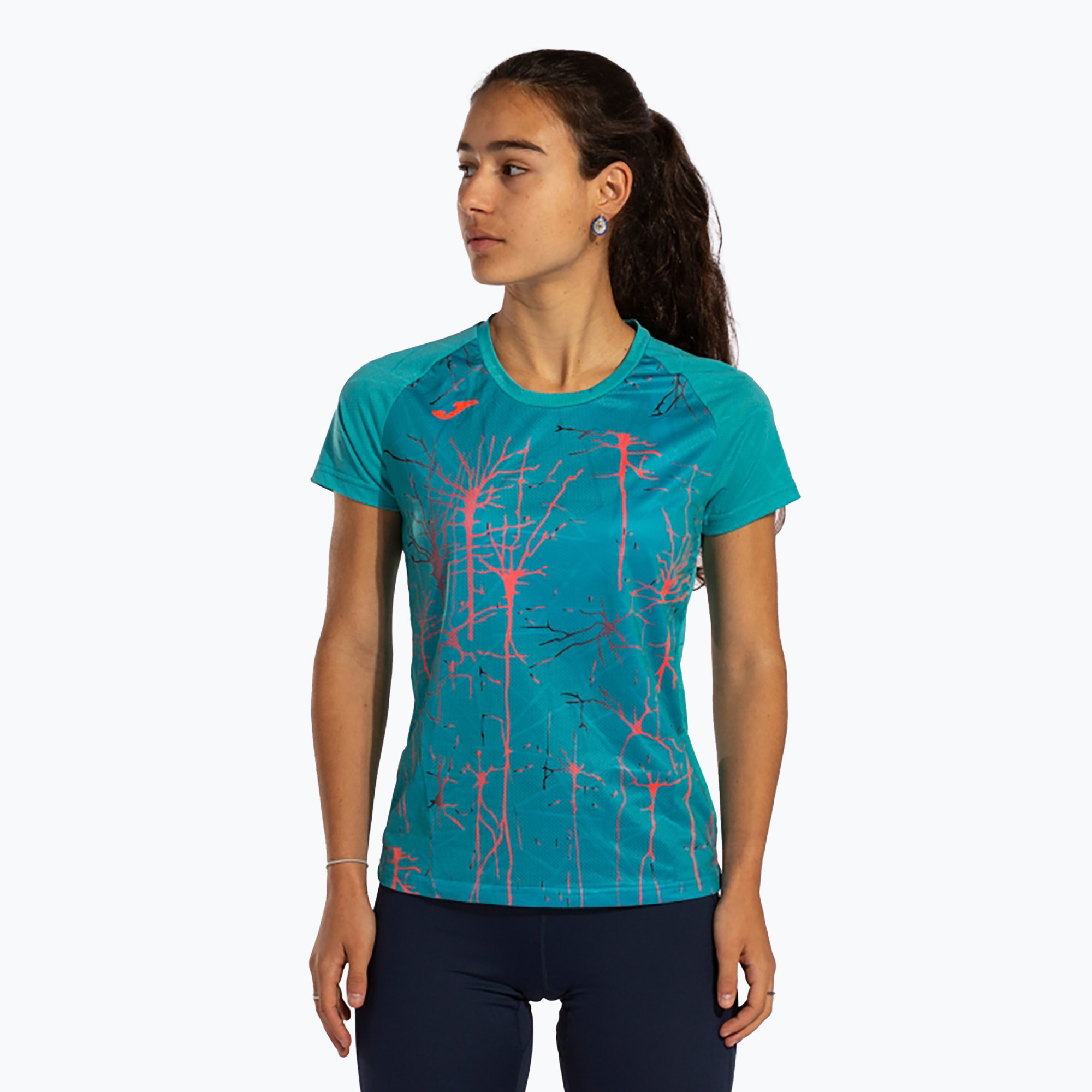 Koszulka do biegania damska Joma Elite IX turquoise | WYSYŁKA W 24H | 30 DNI NA ZWROT