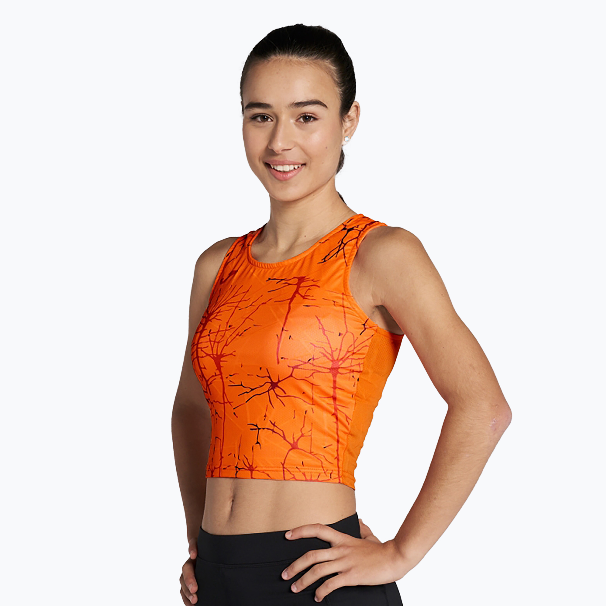 Tank top do biegania damski Joma Elite IX orange | WYSYŁKA W 24H | 30 DNI NA ZWROT