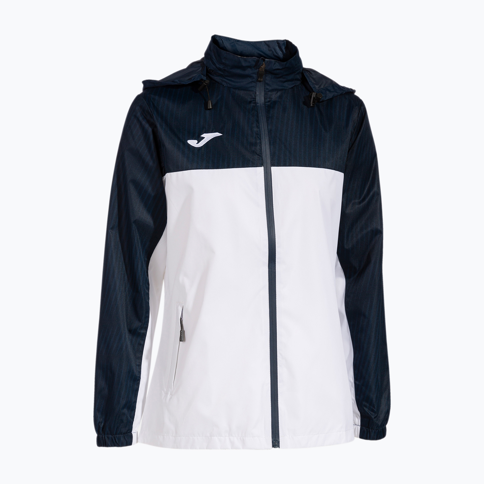 Kurtka tenisowa damska Joma Montreal Raincoat W white/navy | WYSYŁKA W 24H | 30 DNI NA ZWROT