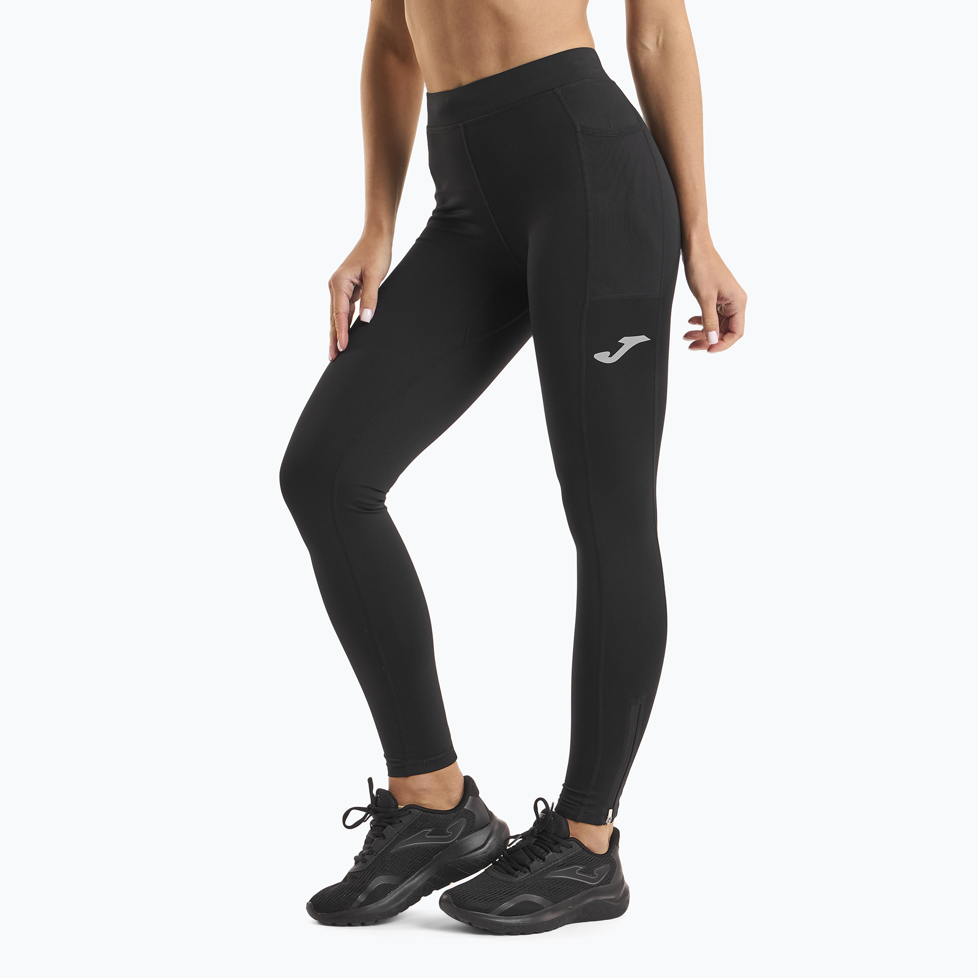 Legginsy do biegania Joma Elite X Long Tights black | WYSYŁKA W 24H | 30 DNI NA ZWROT